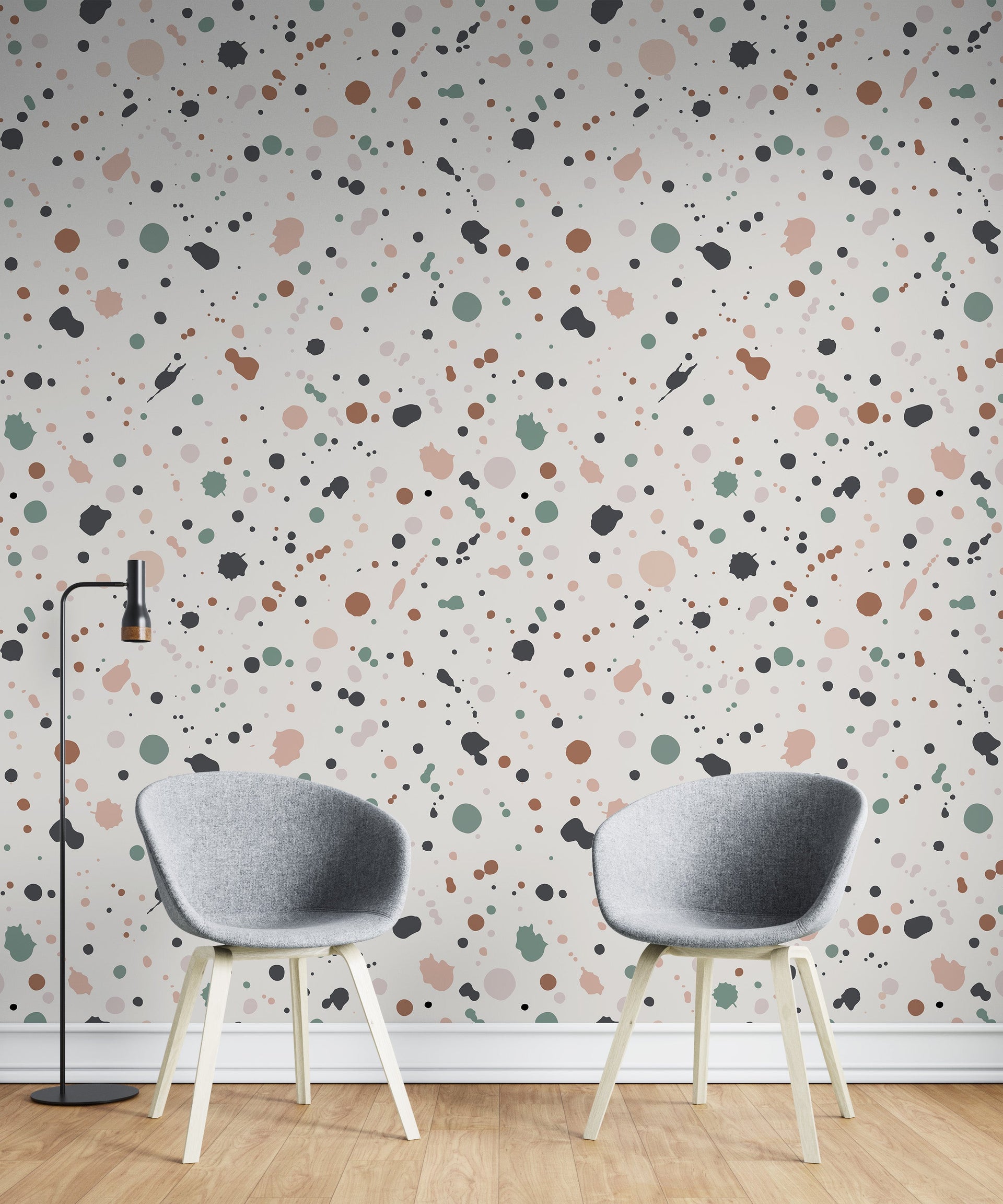 Terrazzo Splash Pattern