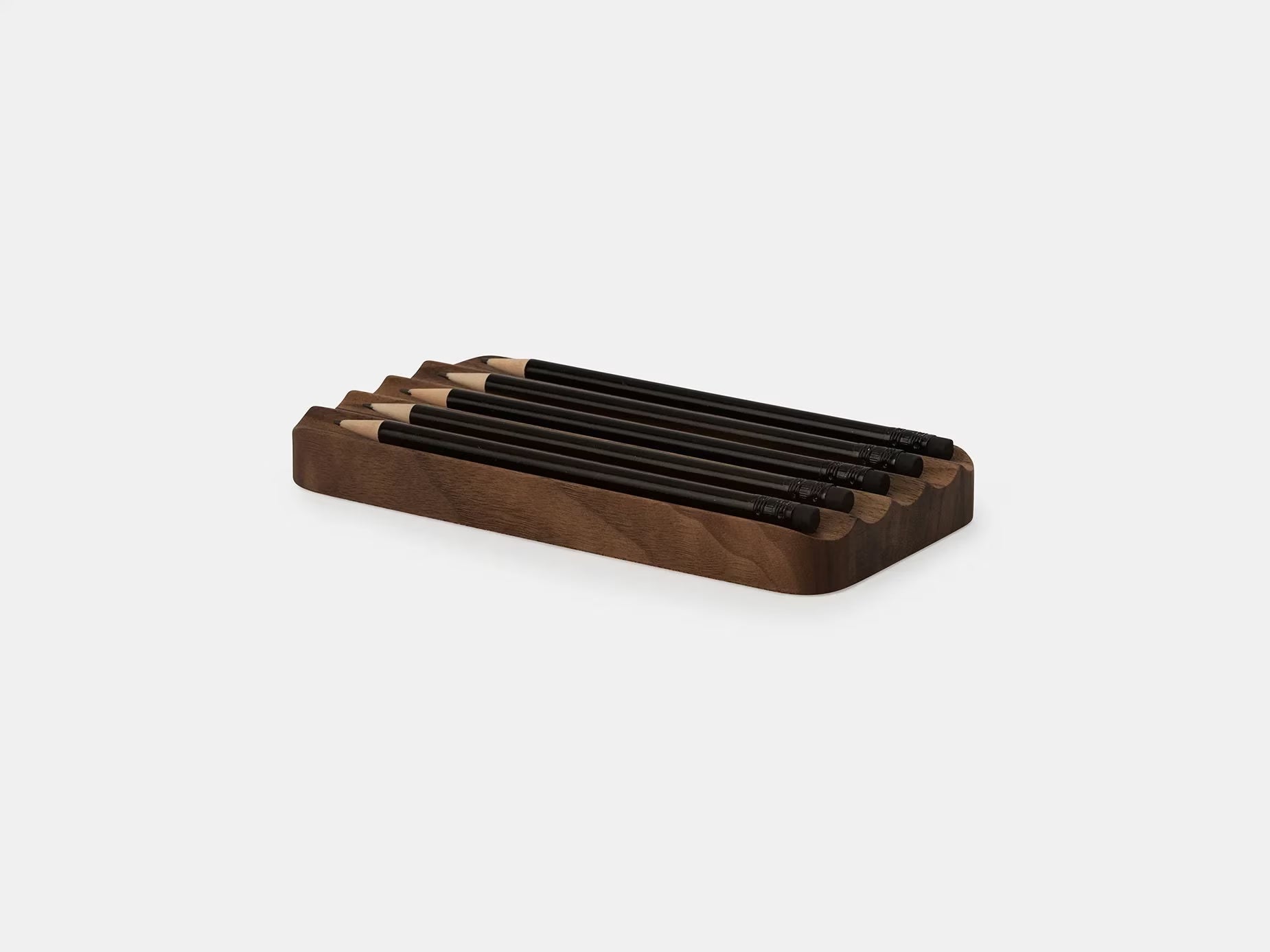 Pen Tray Oakyblocks, Pen Holder, Wooden Desk Organizer, Pen Holder for Desk, Catch All Trinket Tray, Desk Organization Setup, Work from Home