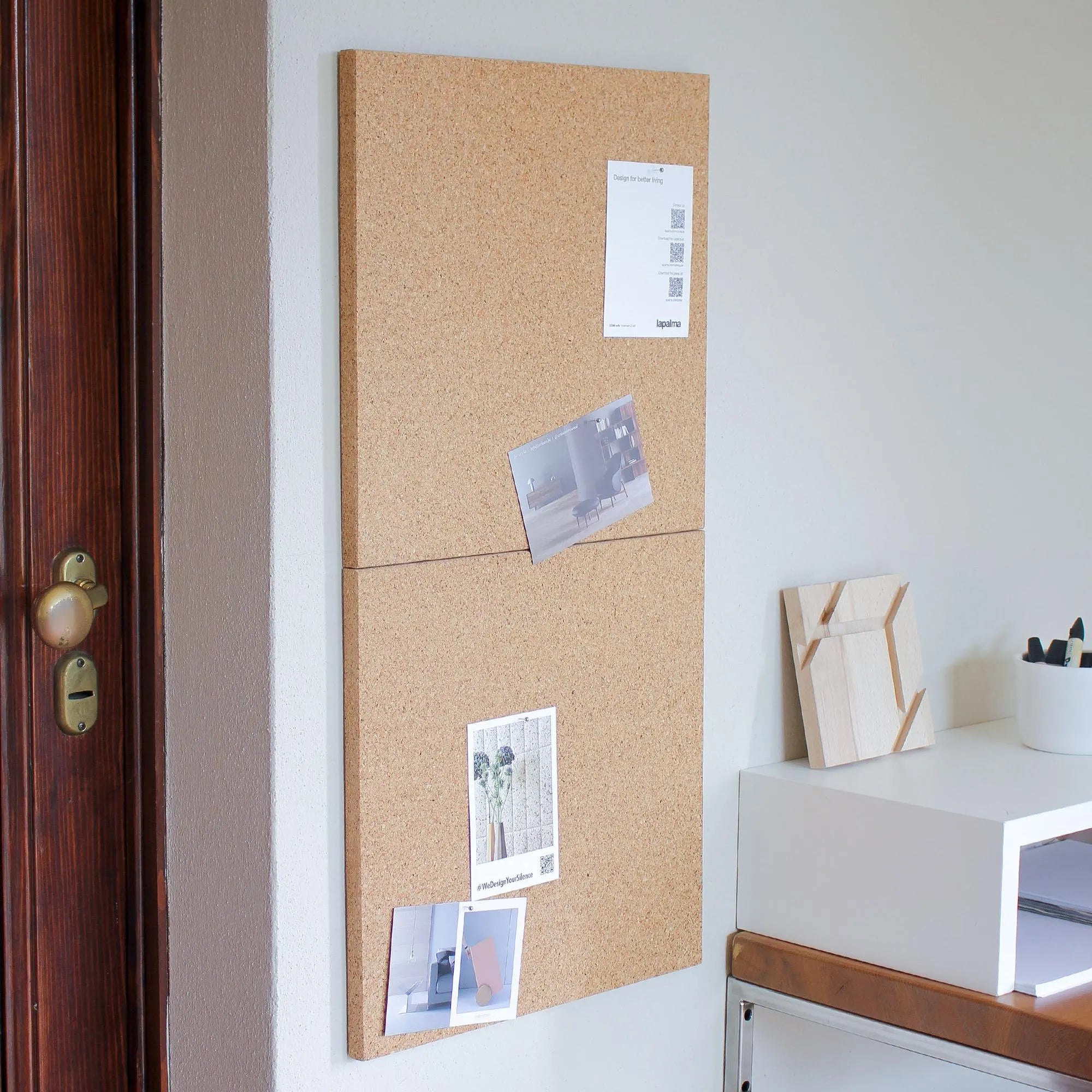 Cork Notice Board, Pin Board, Cork Notice Board, Wall Decoration - PICTURE M 40X40