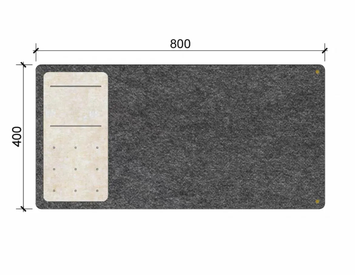Bulletin Felt Board, Message Board, Black and White, Office Pin Boards, Notice Wall Organization