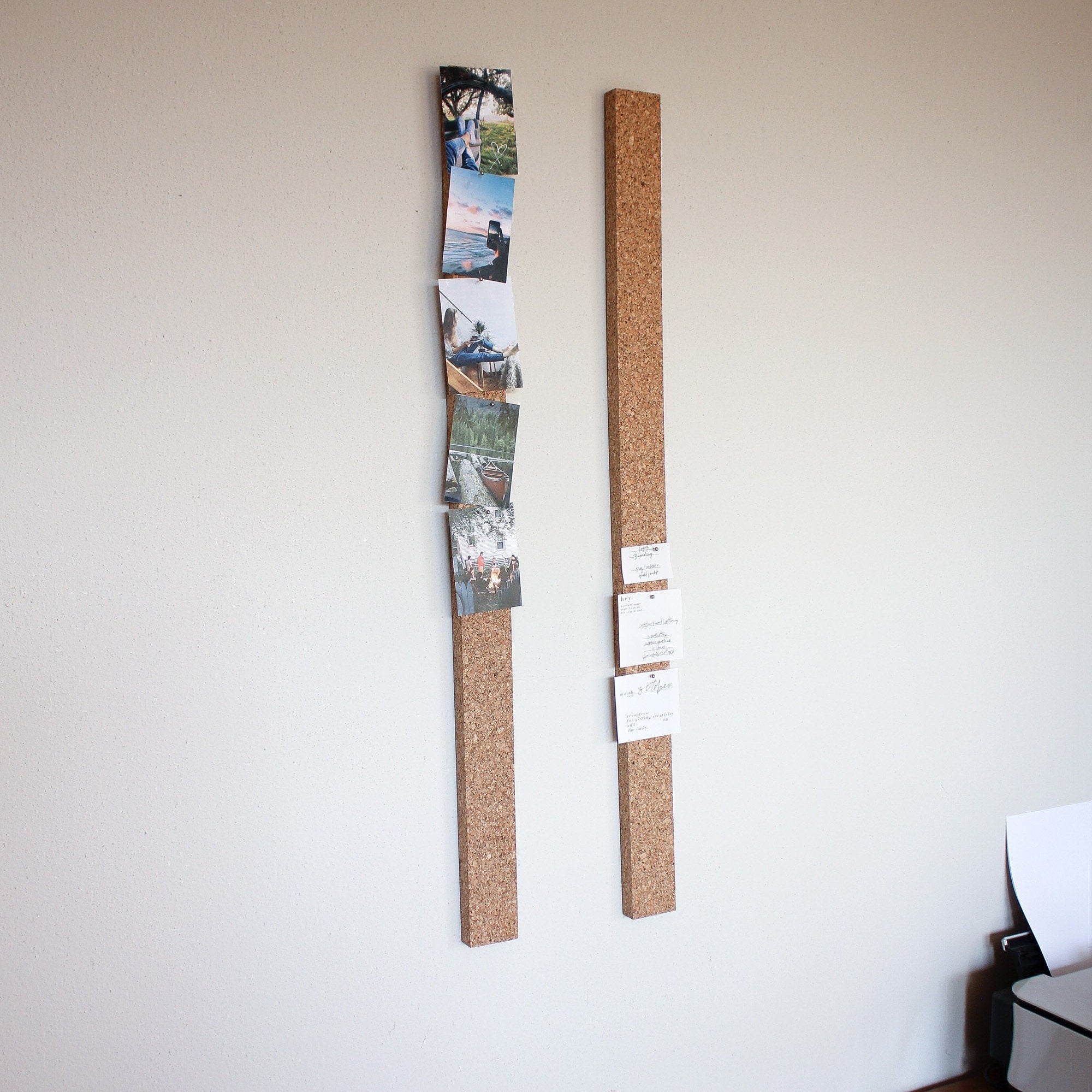 Cork Notice Board, Pin Board, Cork Notice Board, Wall Decoration - RIGO