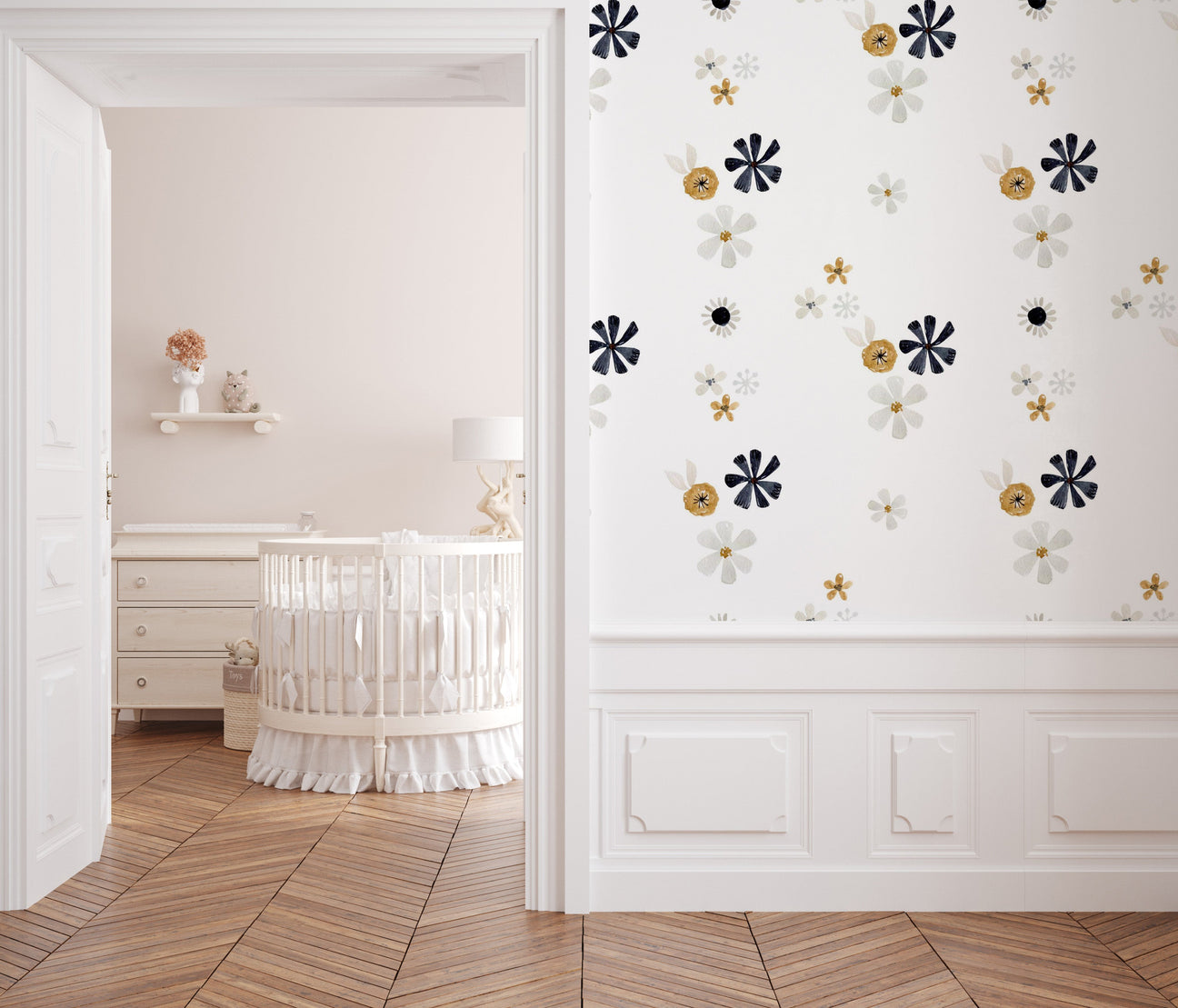 5 White Wallpaper Ideas to Bring Light and Timeless Elegance to Your Home