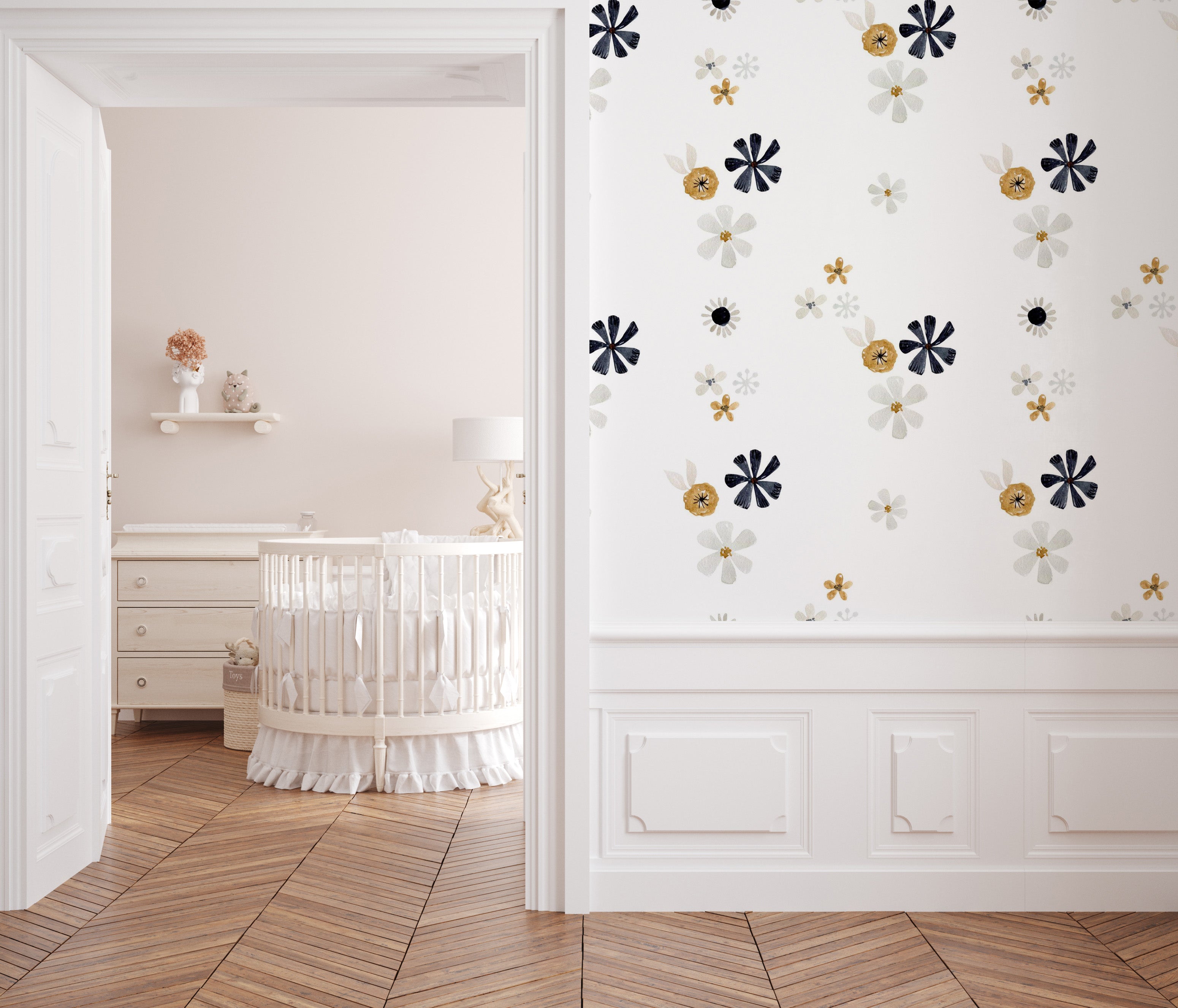 5 White Wallpaper Ideas to Bring Light and Timeless Elegance to Your Home