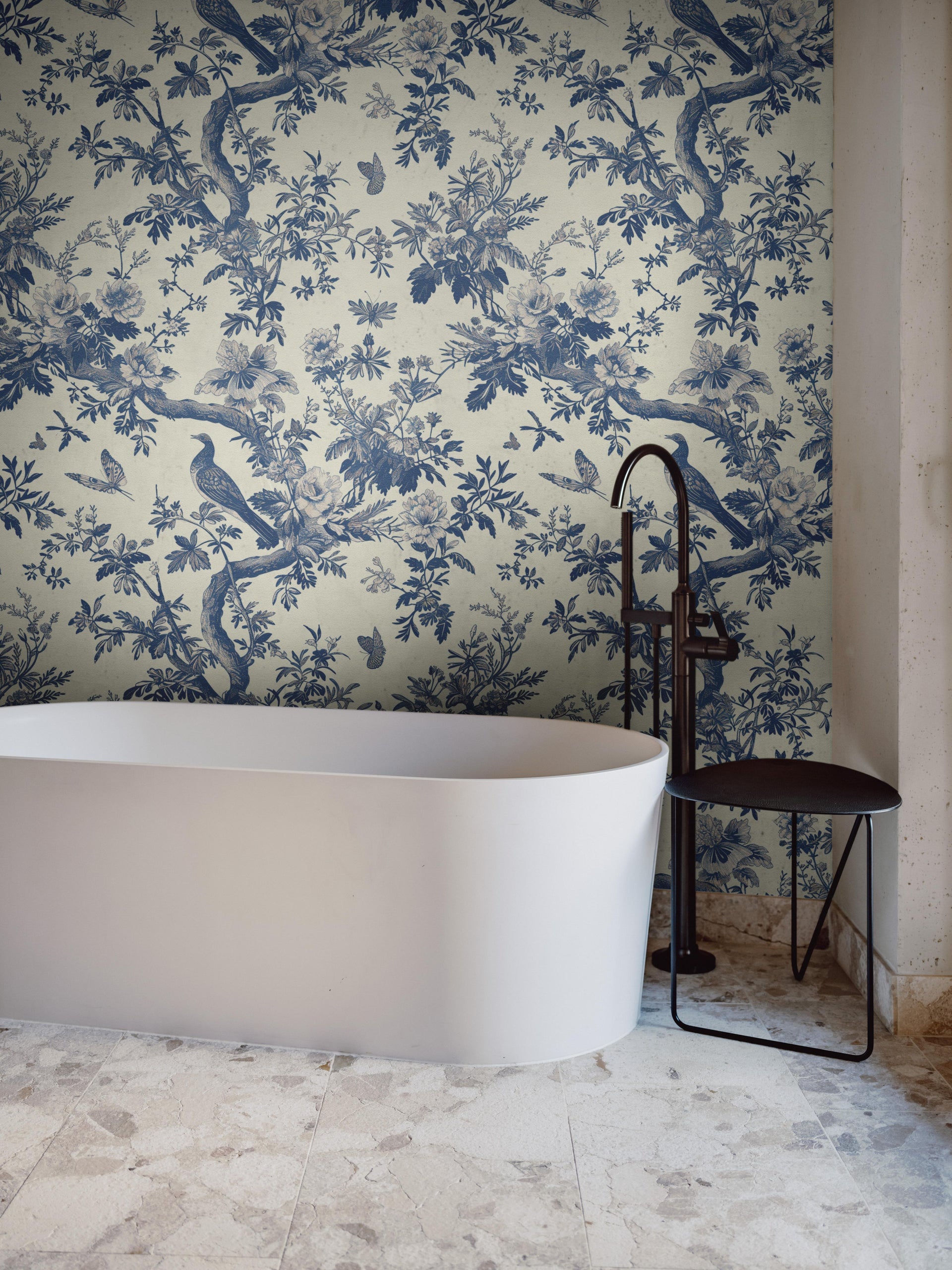 Toile de Jouy Birds