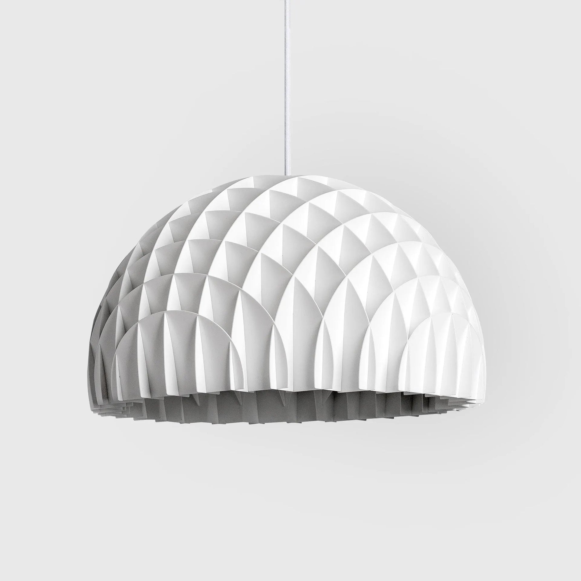 Arc Pendant White • Pendant Lamp • Modern Light Fixture • Scandinavian Design • Modern Home Decor • Office Decor