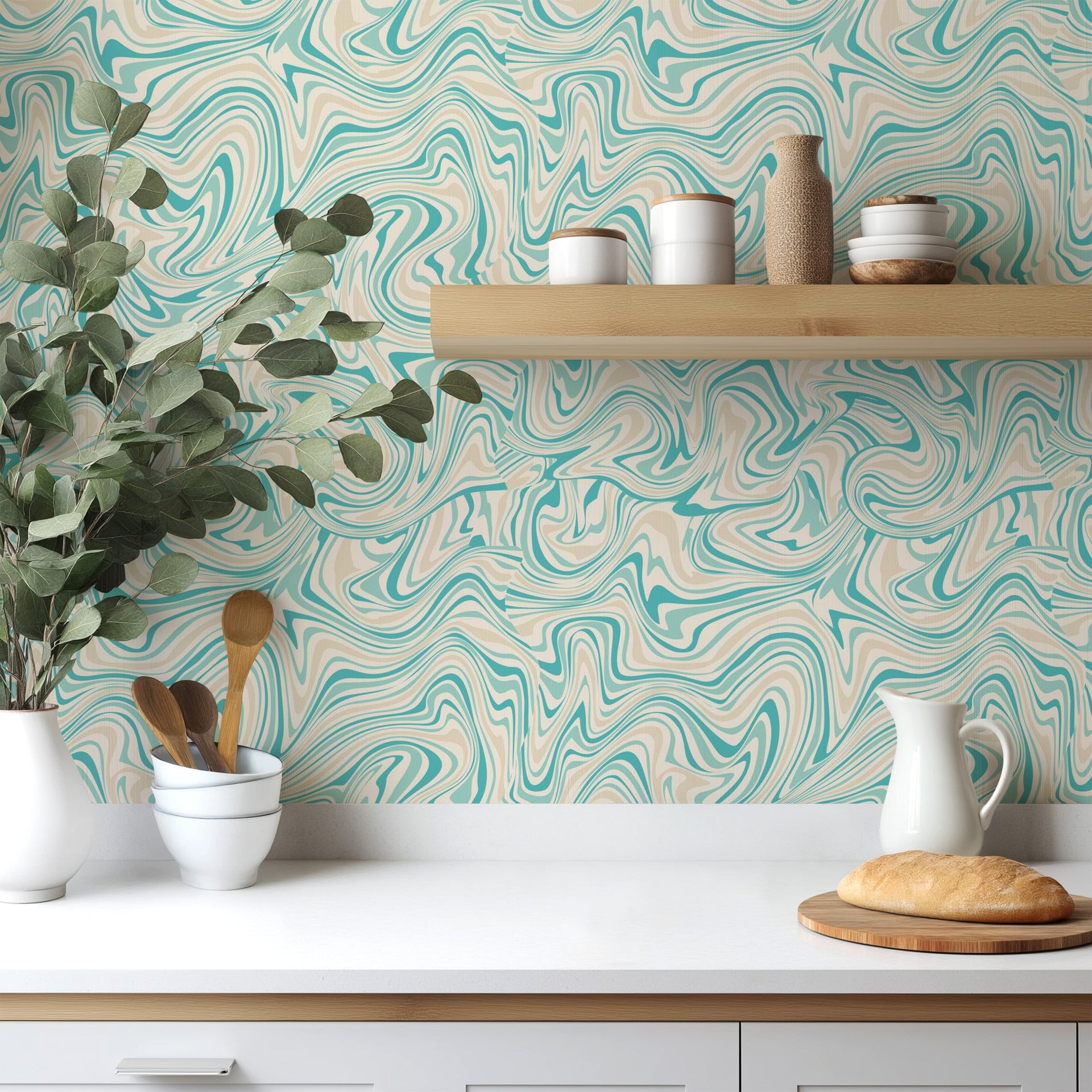Wavy Abstract Organic Patterns