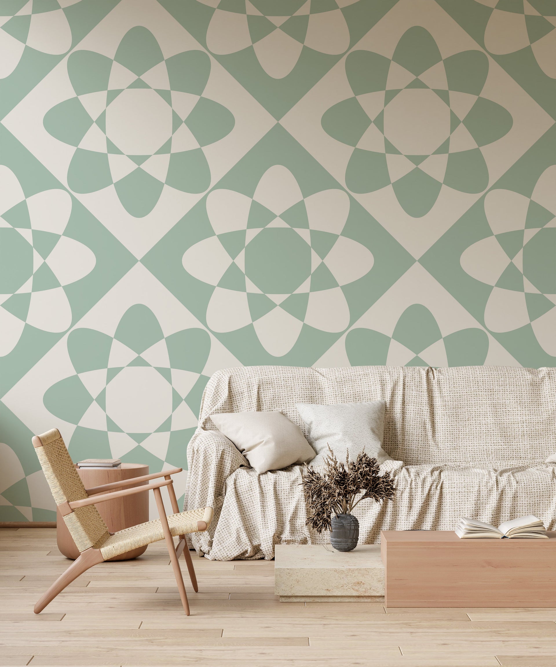Bright Geometric Print