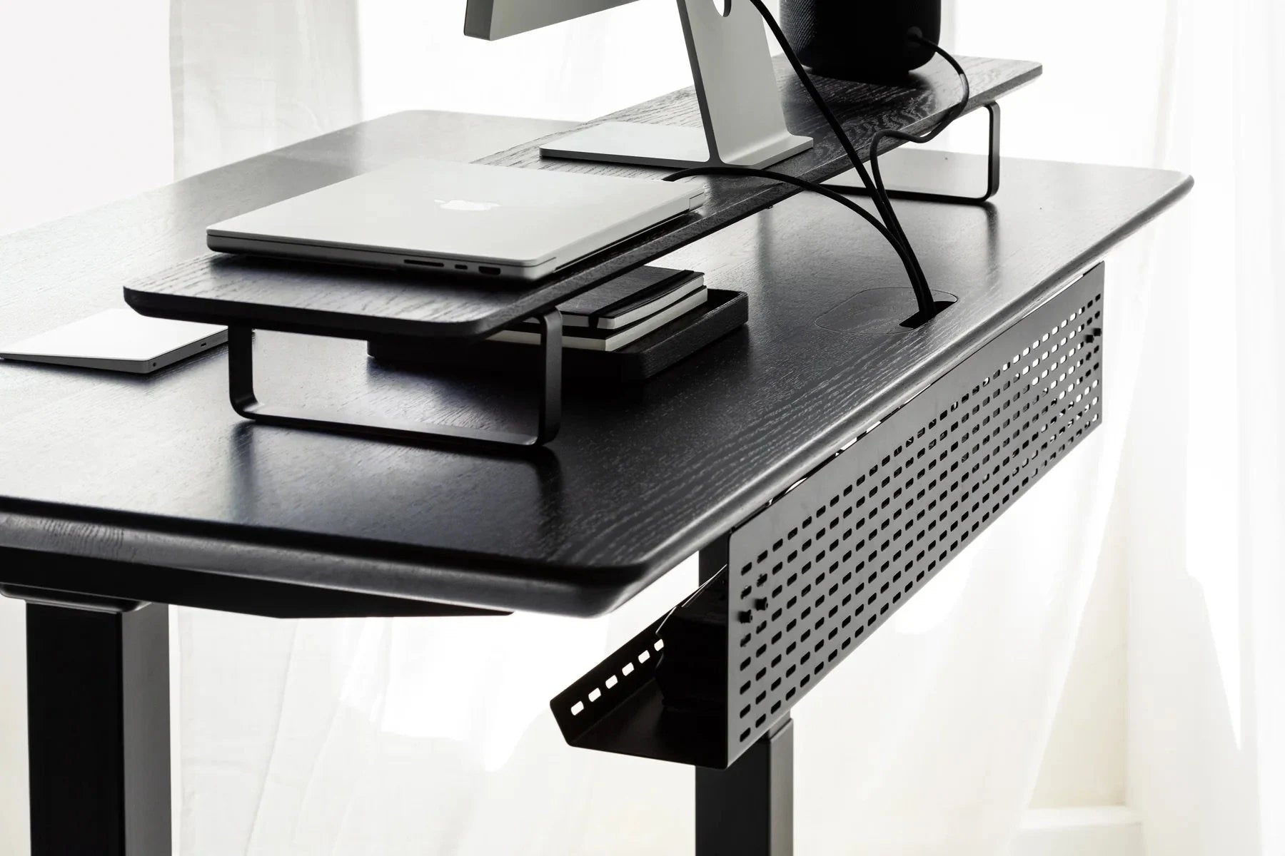 Steel Underdesk Organizer