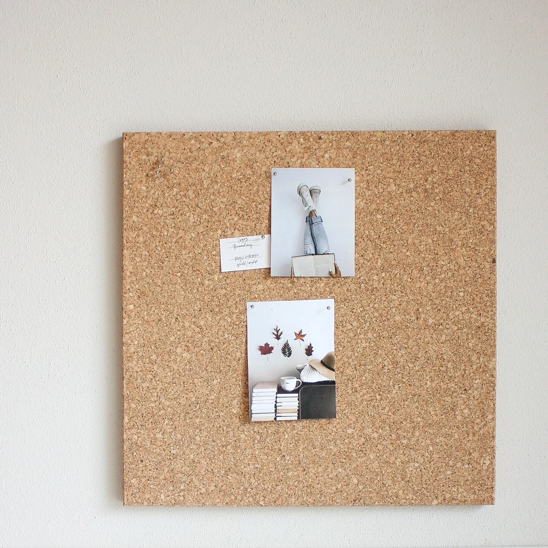 Cork Notice Board, Pin Board, Cork Notice Board, Wall Decoration - PICTURE M 40X40