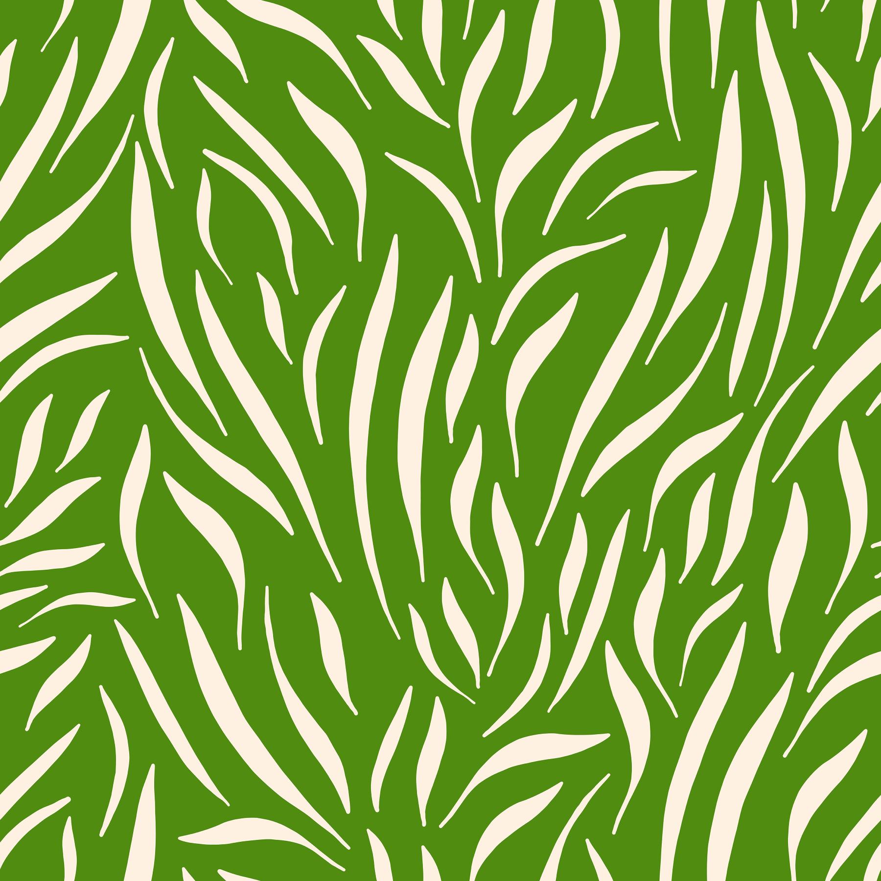 Abstract Green Zebra