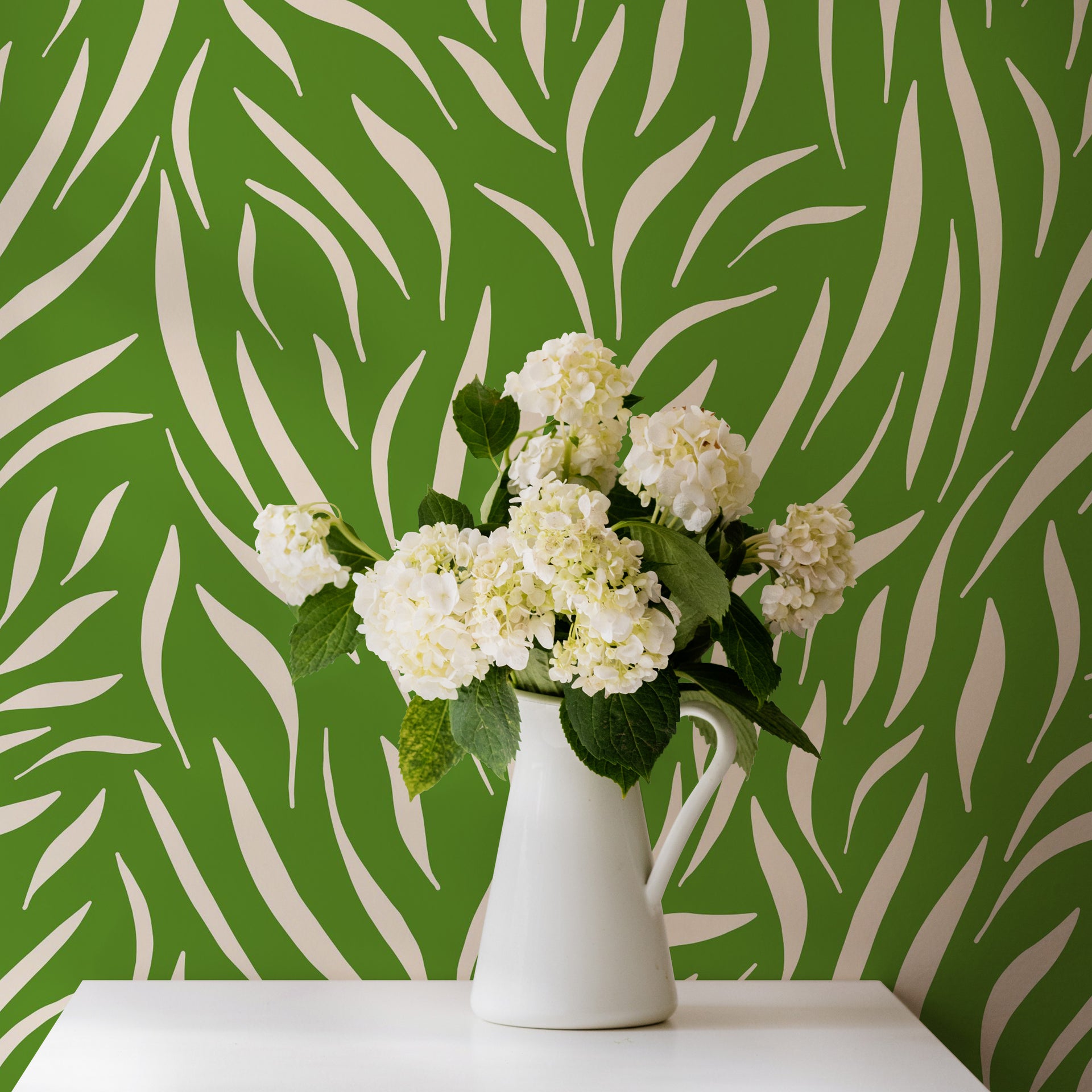 Abstract Green Zebra