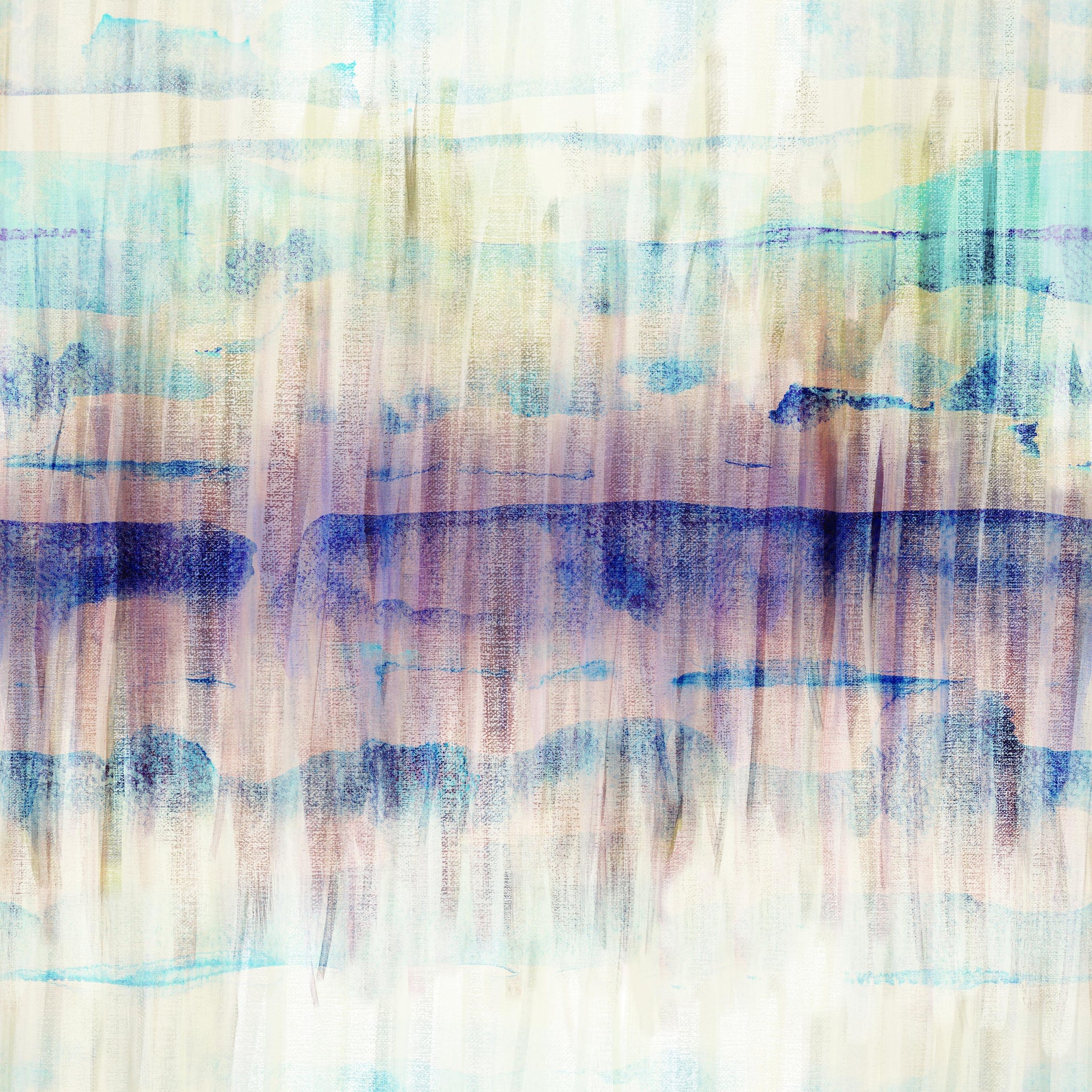 Abstract Watercolor Landscape