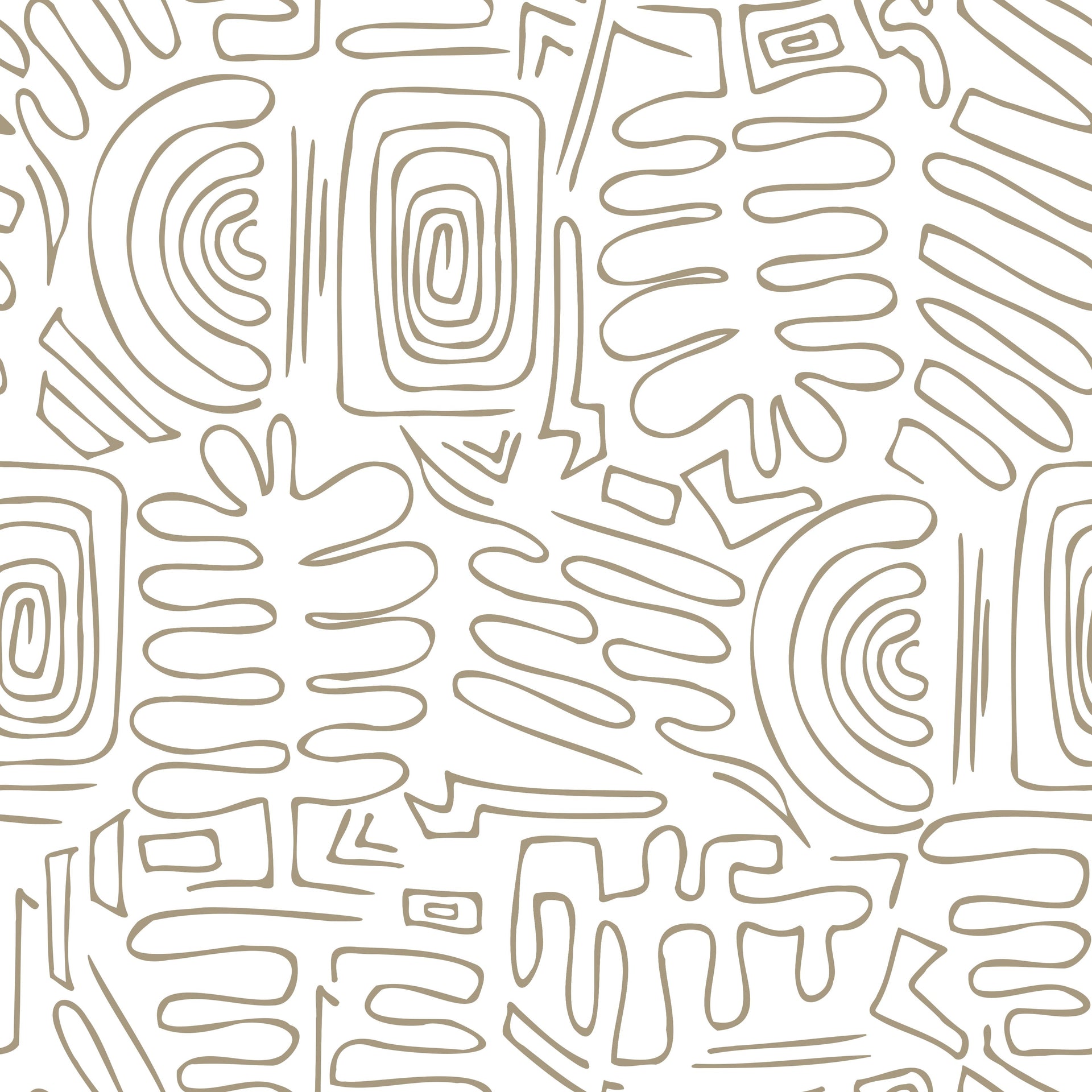 Abstract Outline Shapes