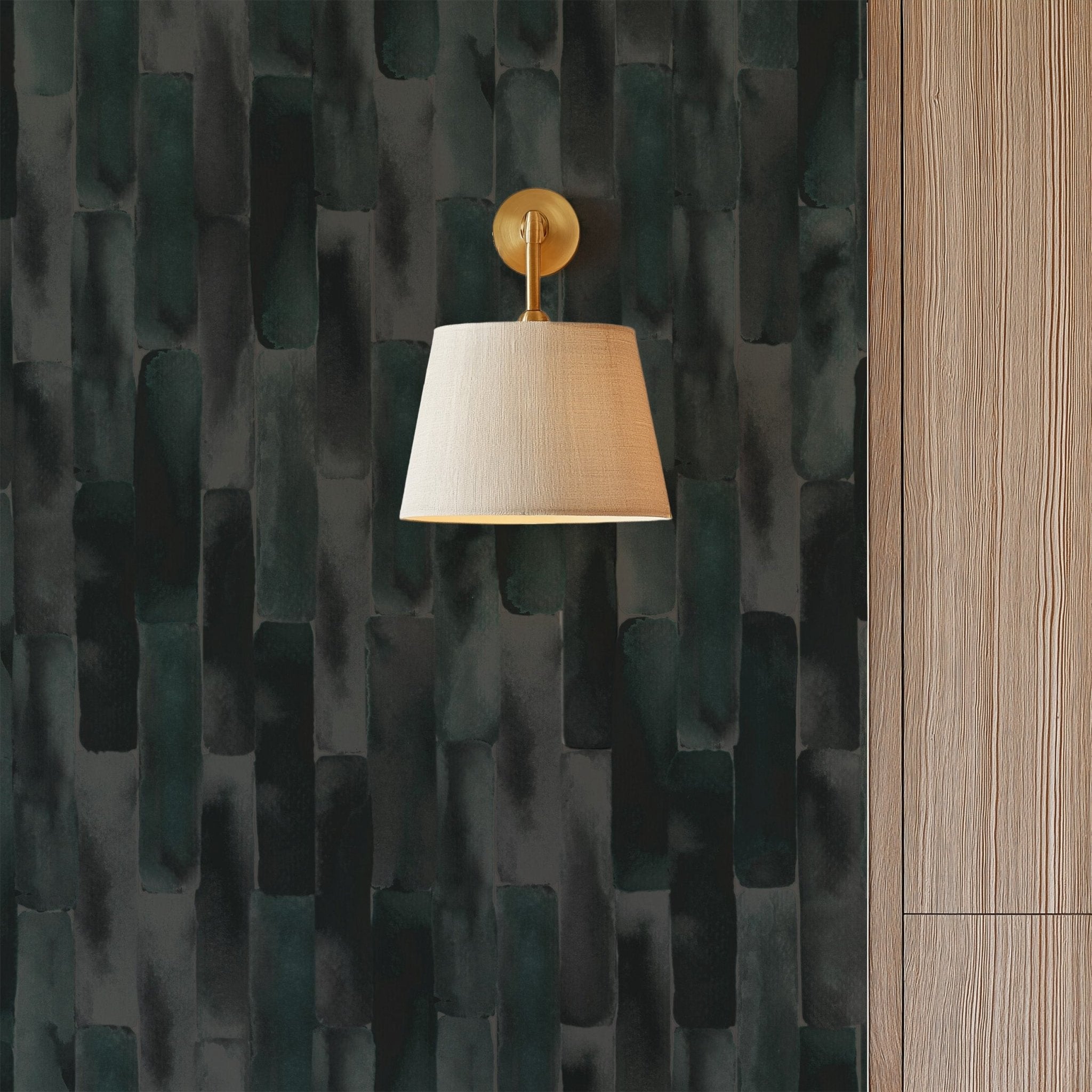 Abstract Watercolor Stripes - Tomono