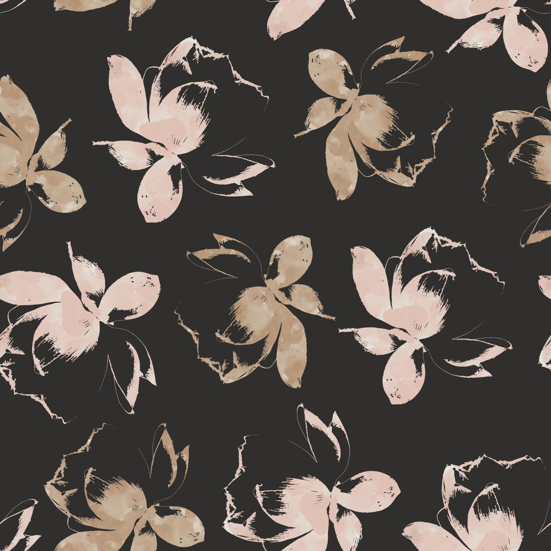 Beautiful Night Lotus