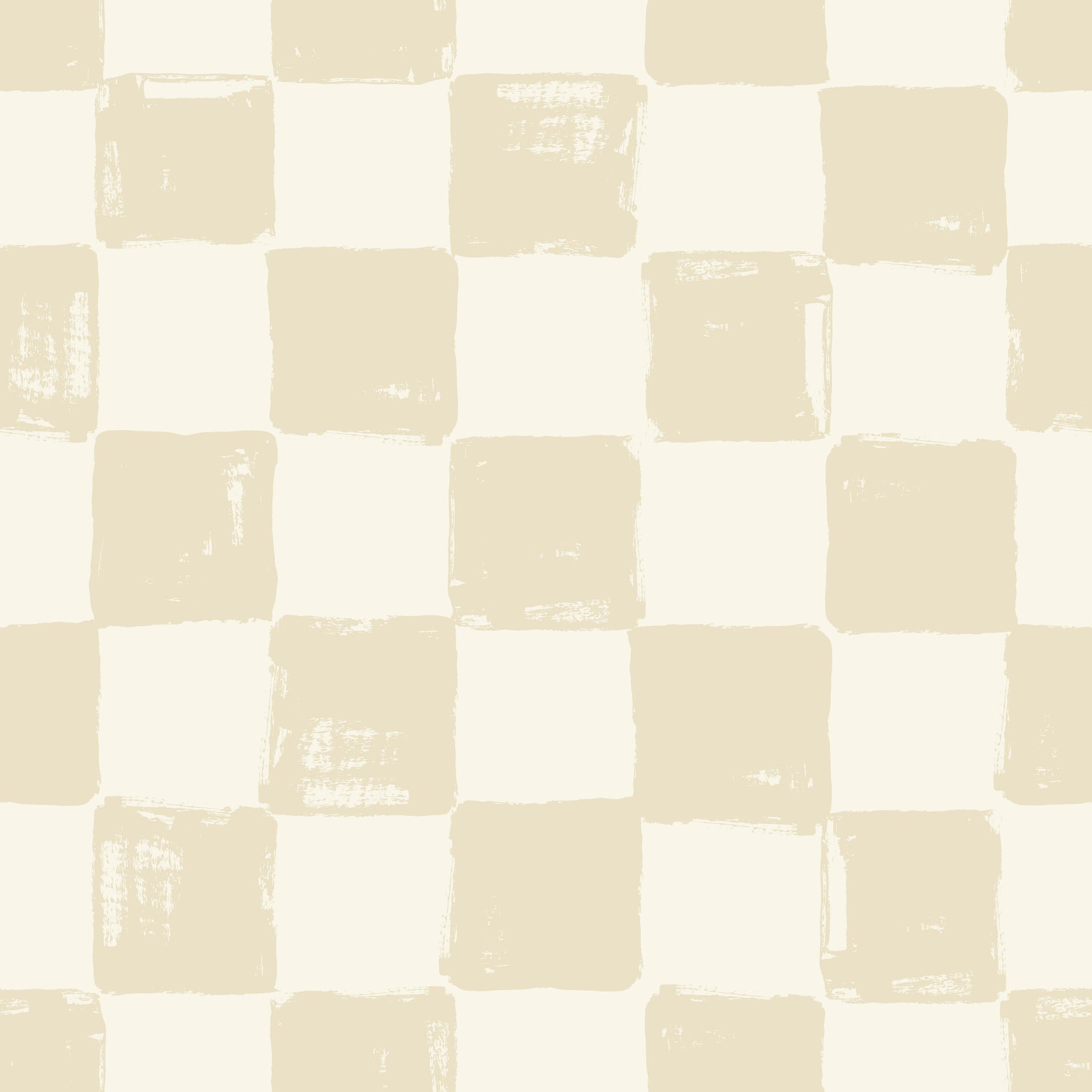 Beige Painted Chessboard