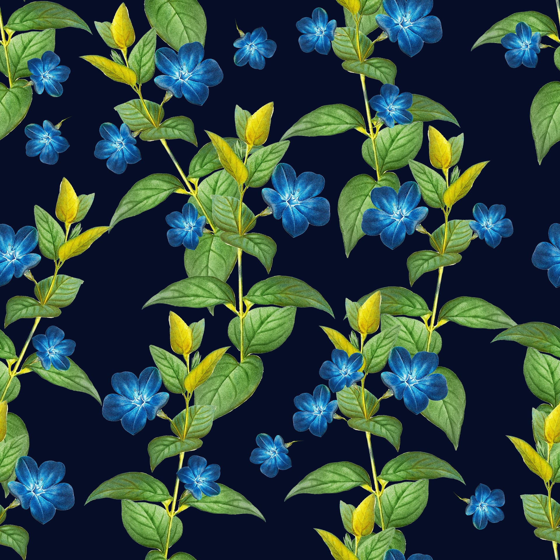 Blue Flowers Dreams