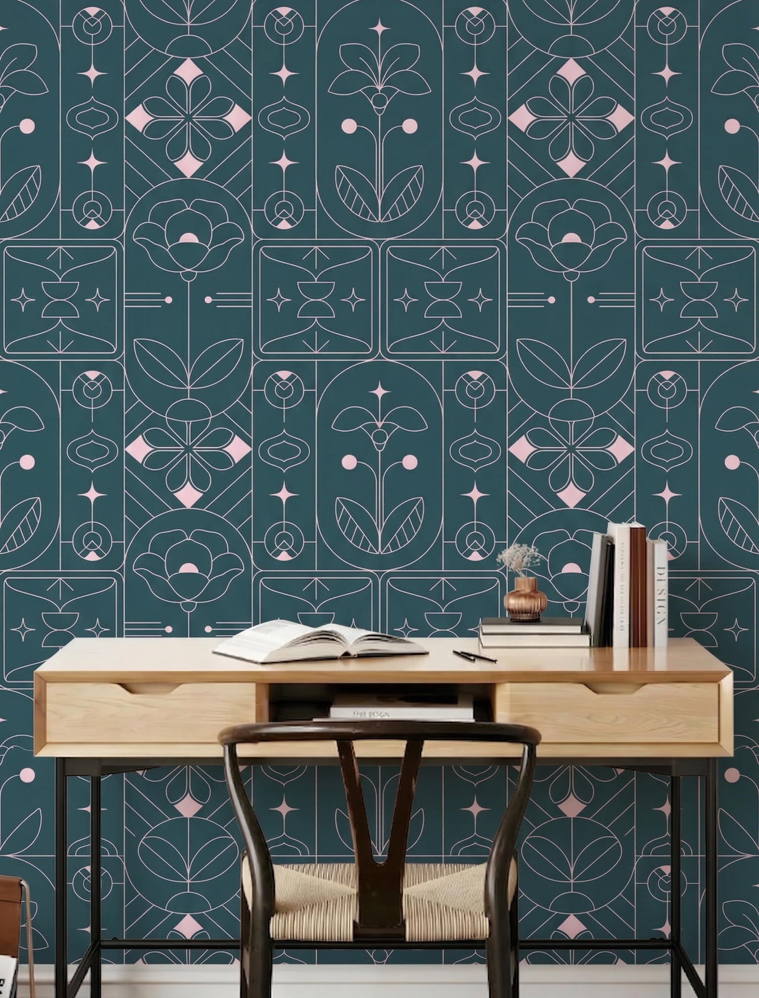 Blue Pink Deco