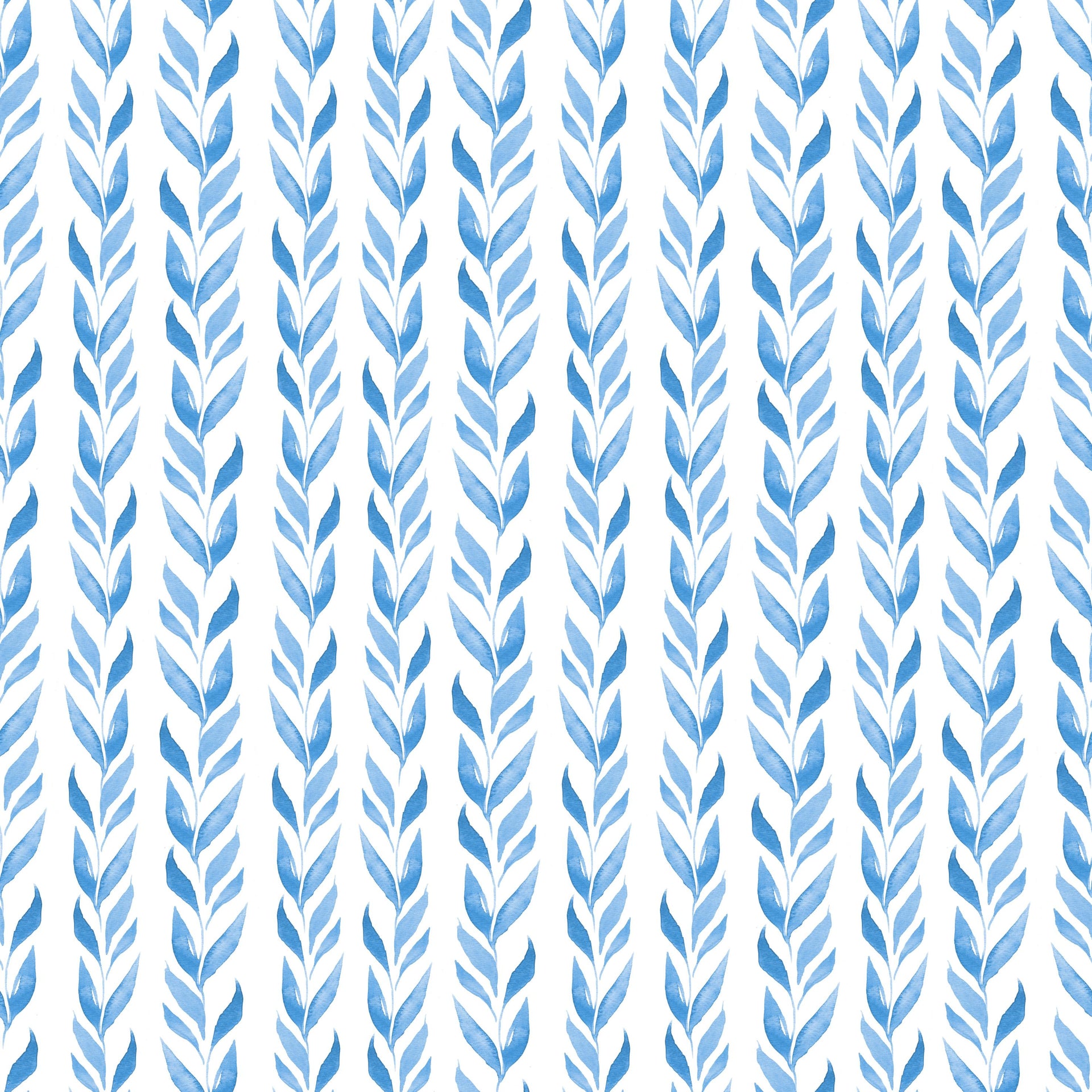 Blue Botanical Paths
