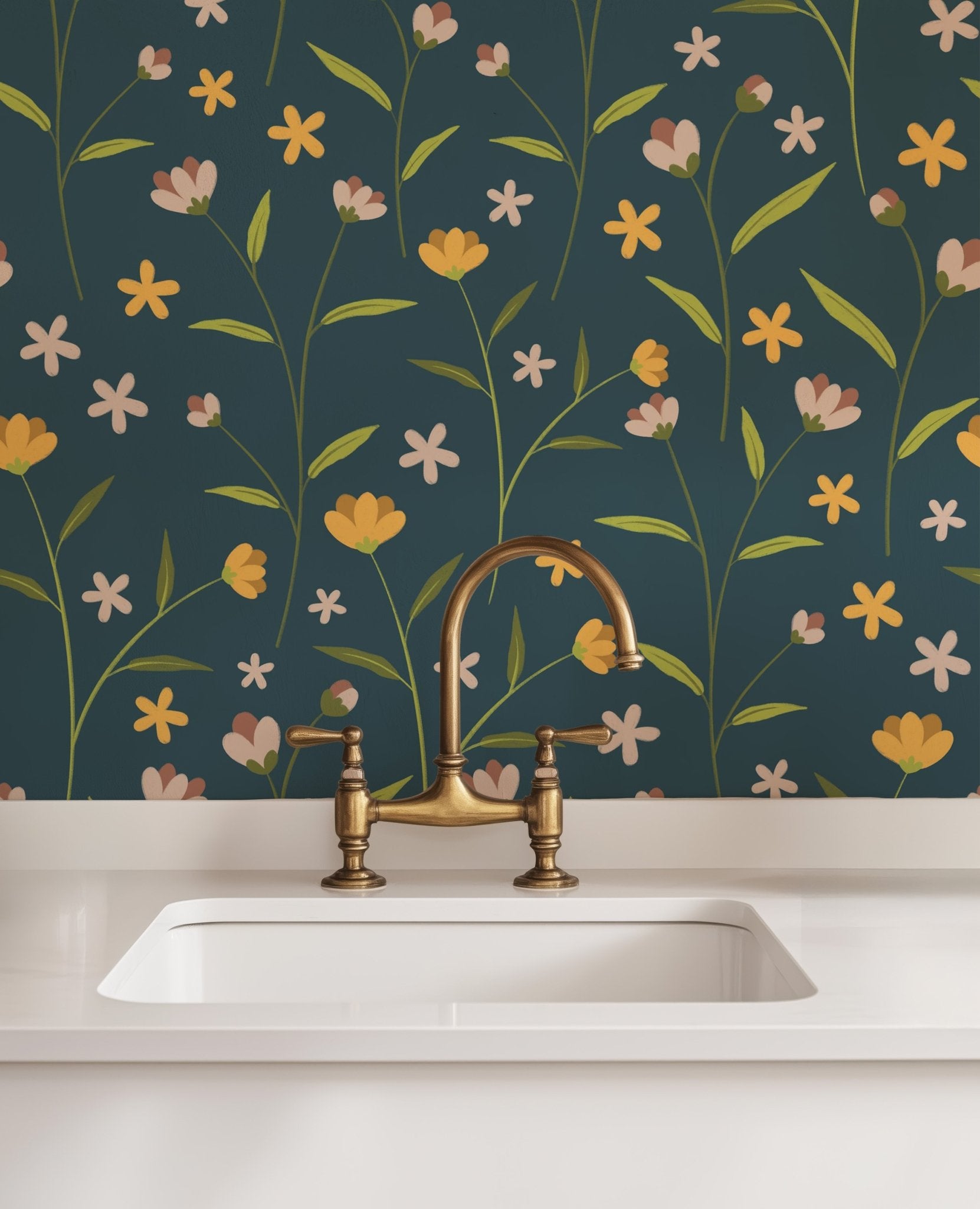 Blue Night Flowers - Tomono