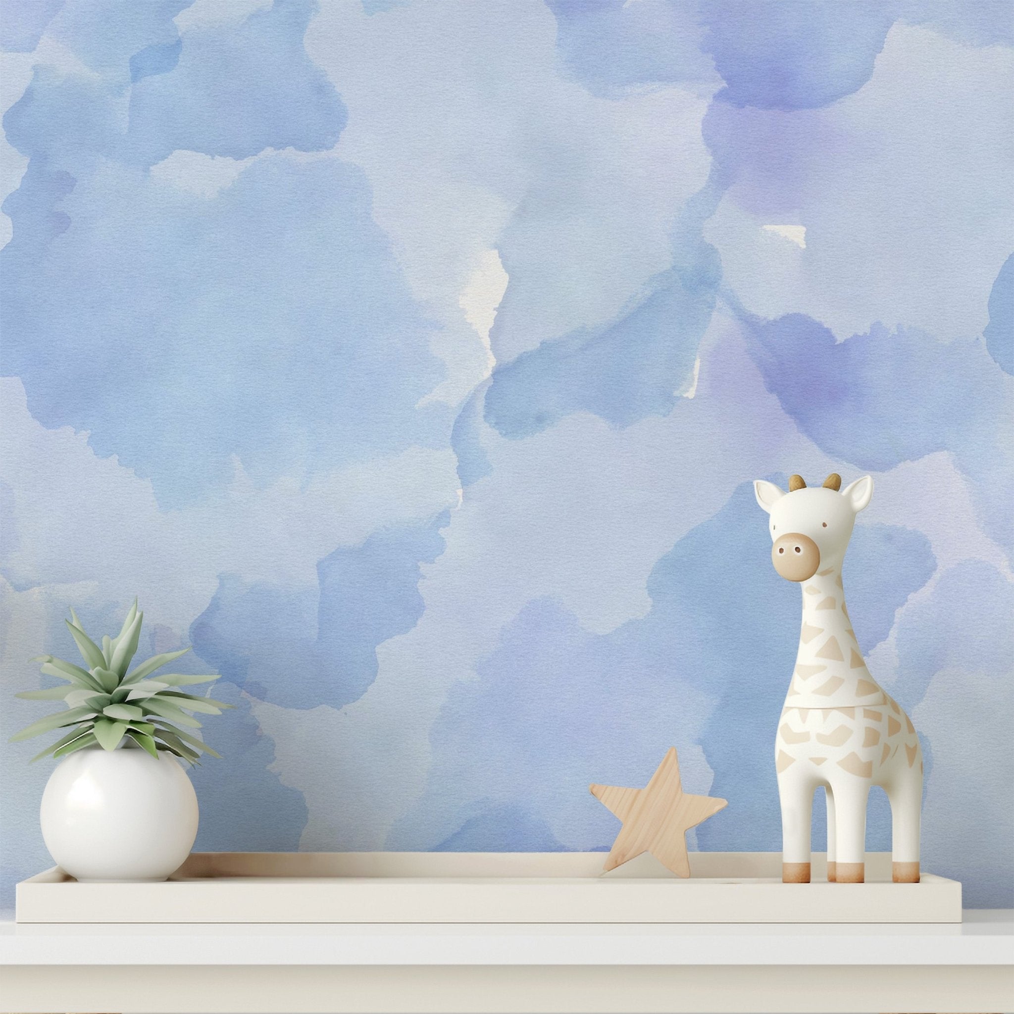 Blue Watercolor Tones - Tomono