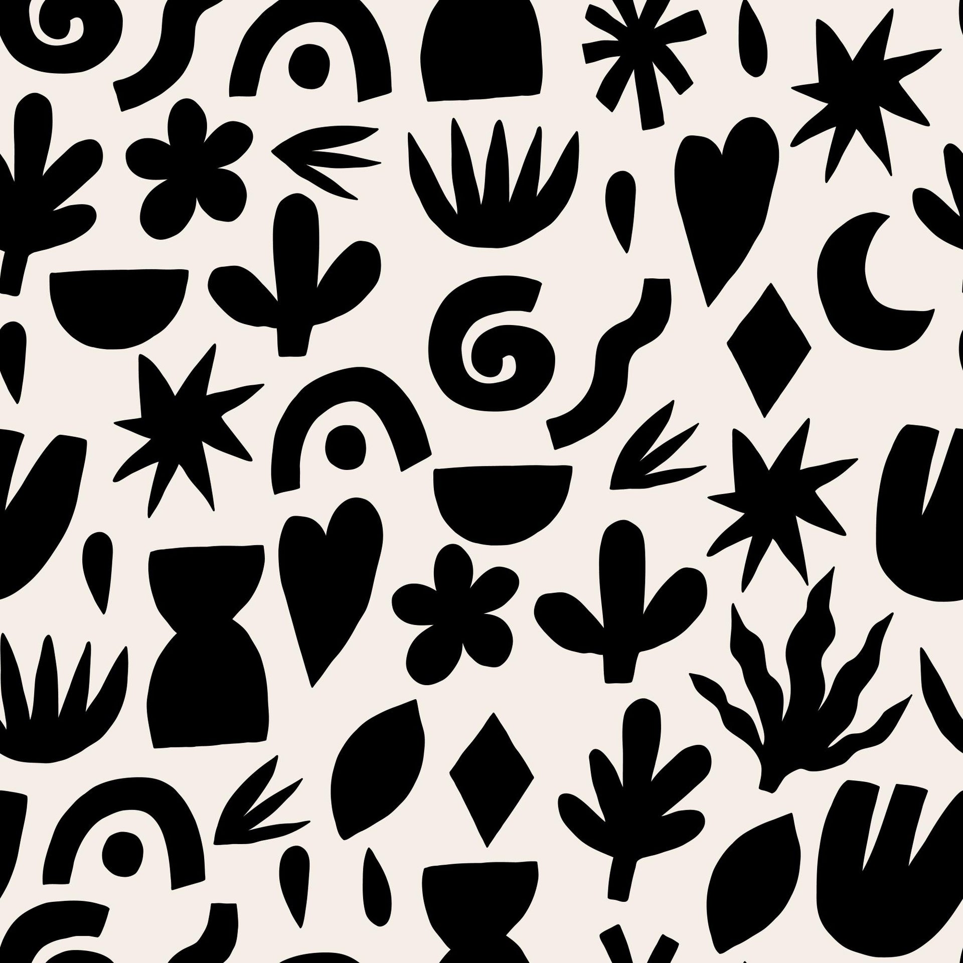 Boho Abstract Silhouettes