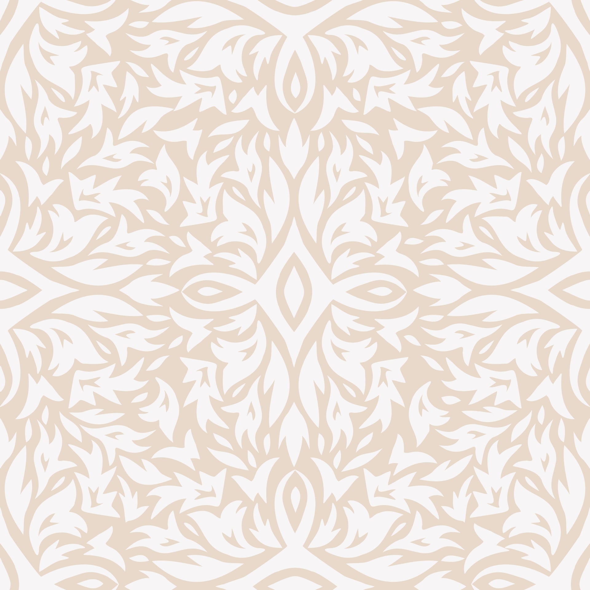Bright Creamy Ornament