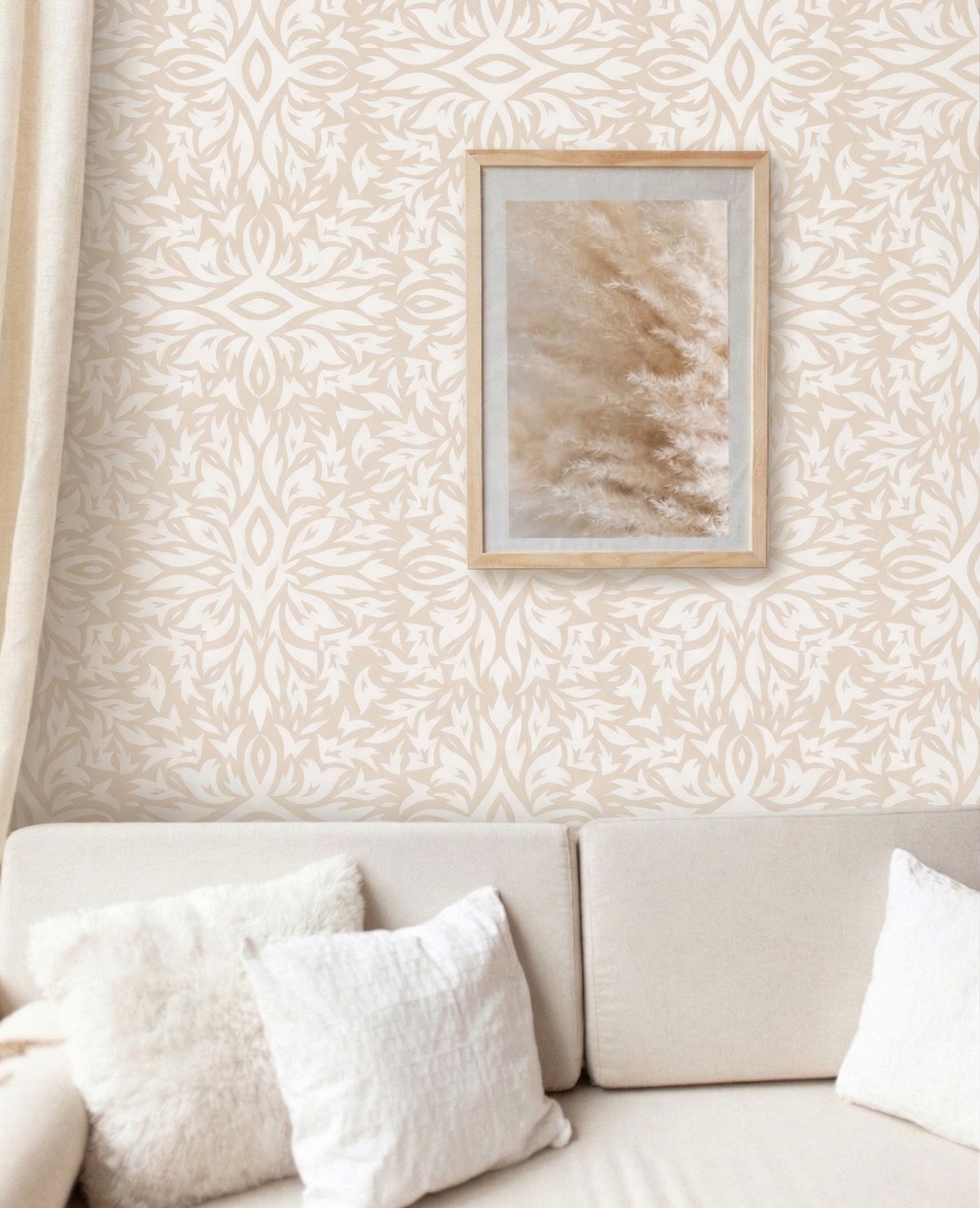 Bright Creamy Ornament