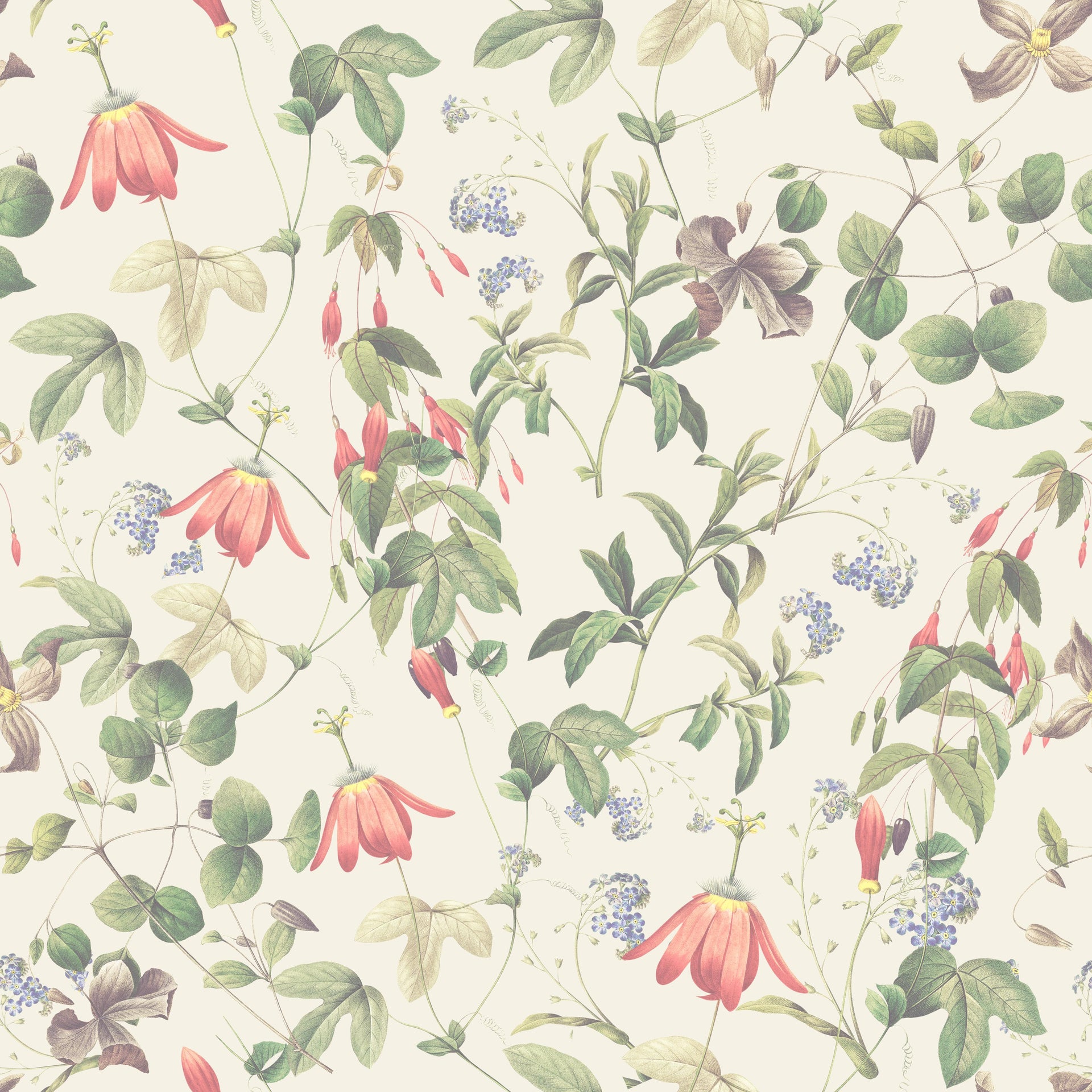 Bright Flowers Pattern
