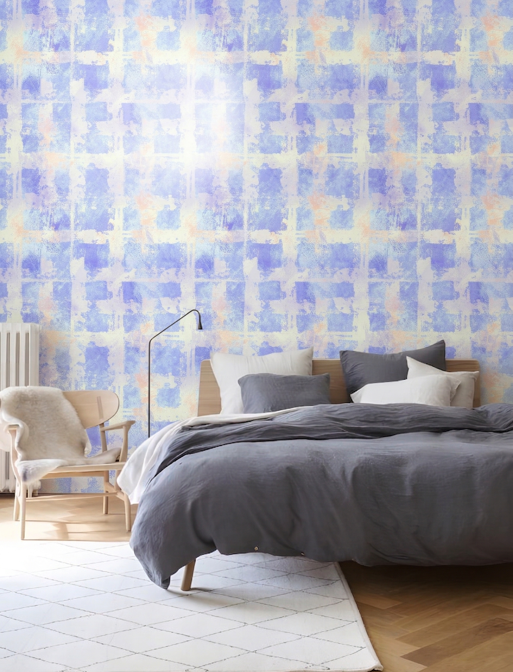 Bright Painted Grid