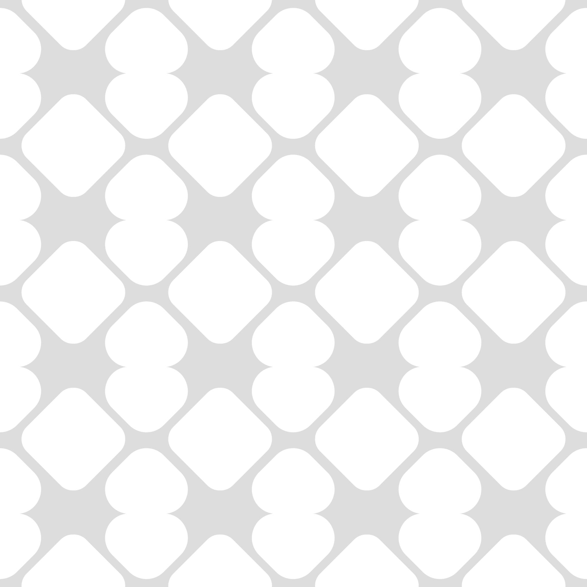 Bright Grey Geometric - Tomono