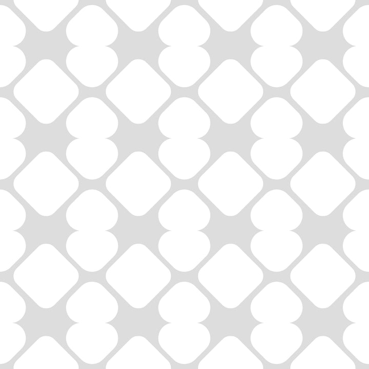 Bright Grey Geometric - Tomono