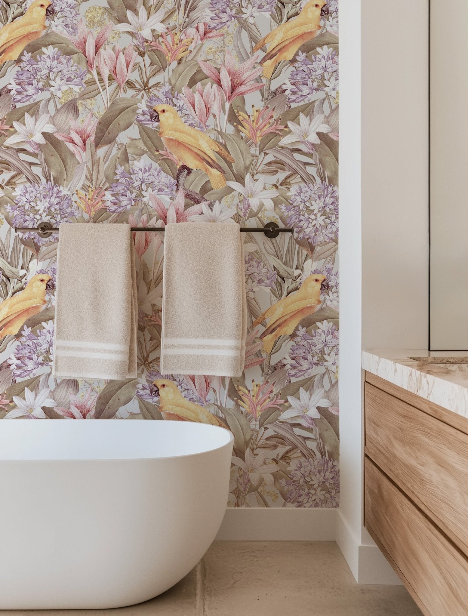 Bright Jungle Pattern - Tomono