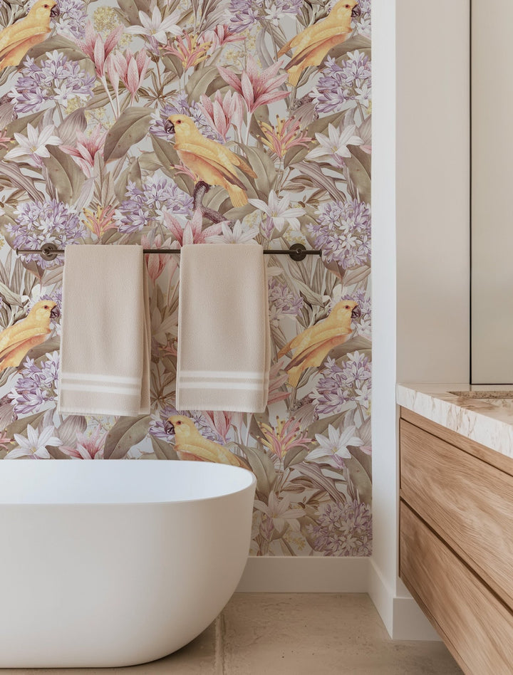 Bright Jungle Pattern - Tomono