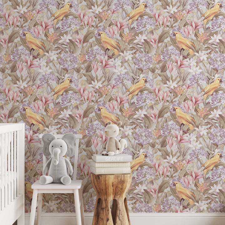 Bright Jungle Pattern - Tomono