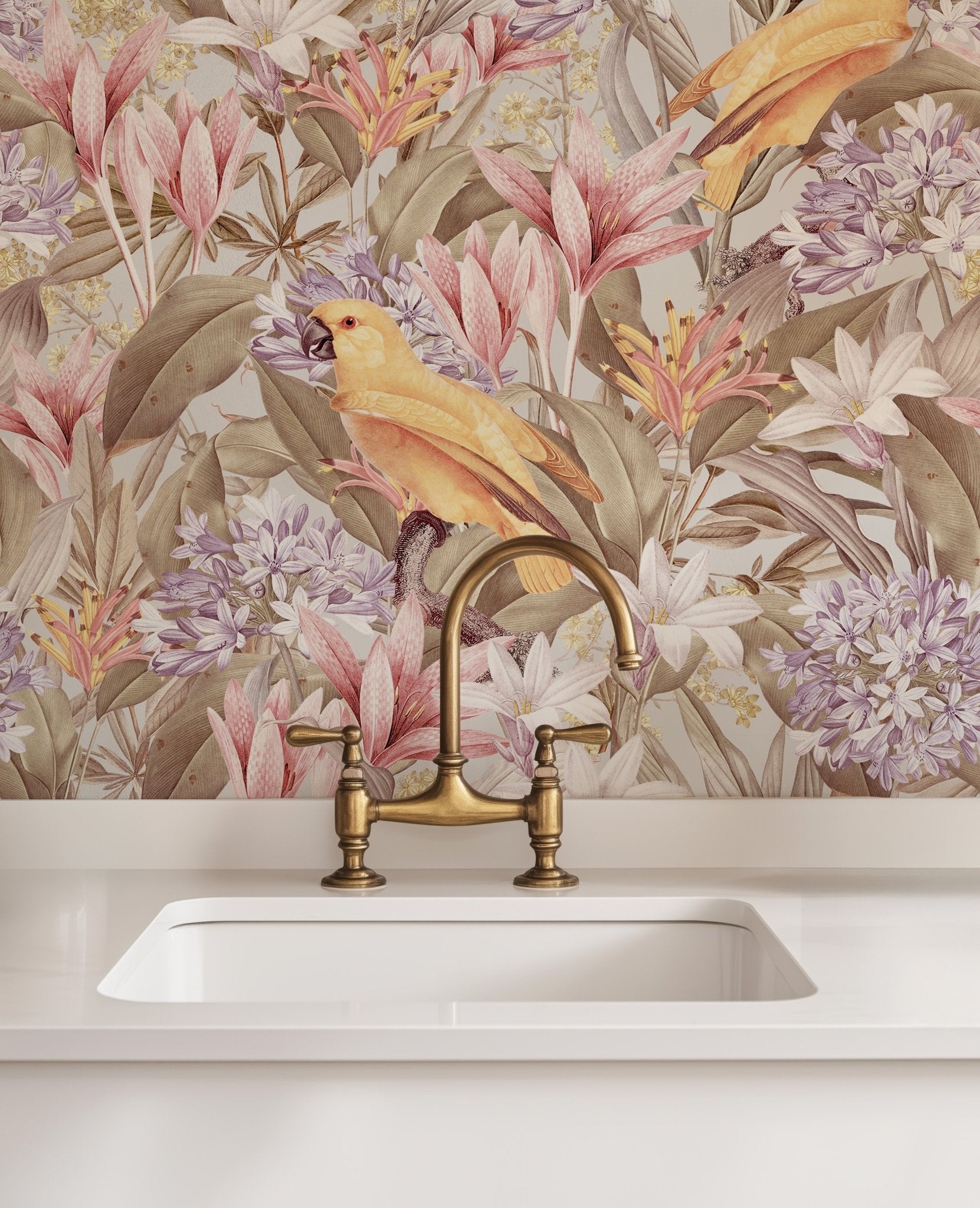 Bright Jungle Pattern - Tomono