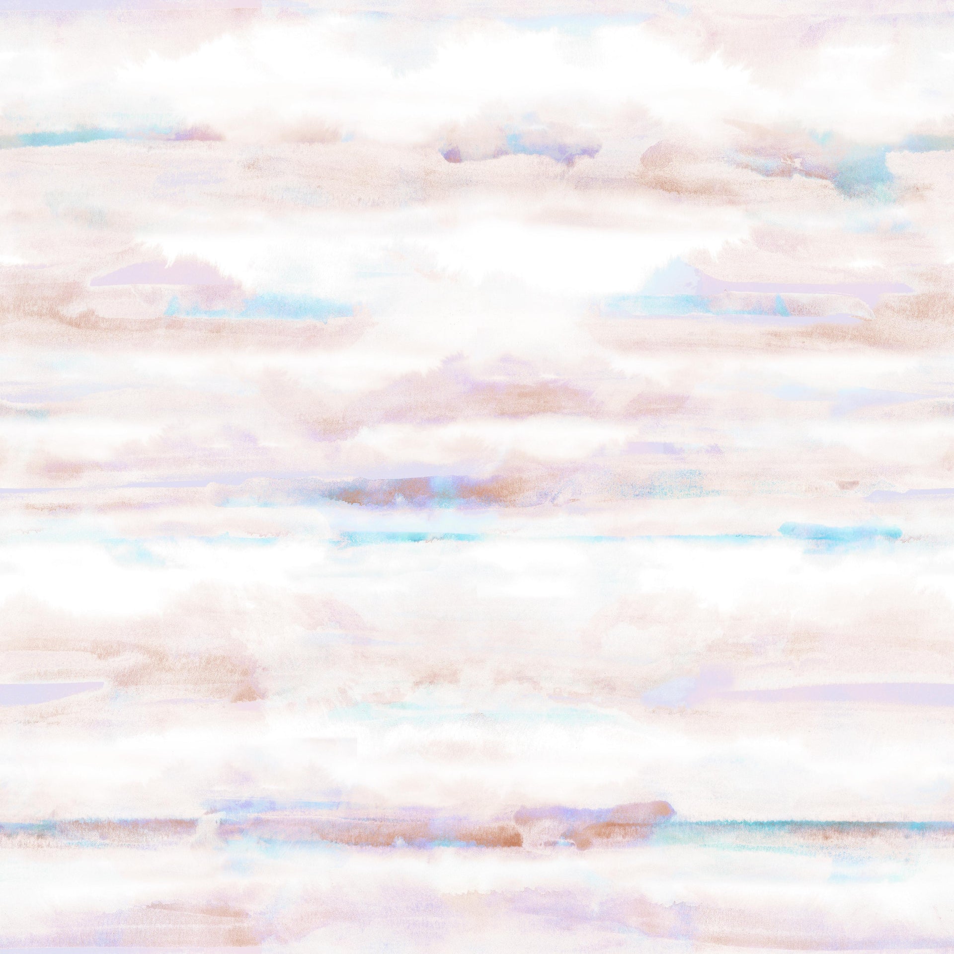 Bright Watercolor Clouds