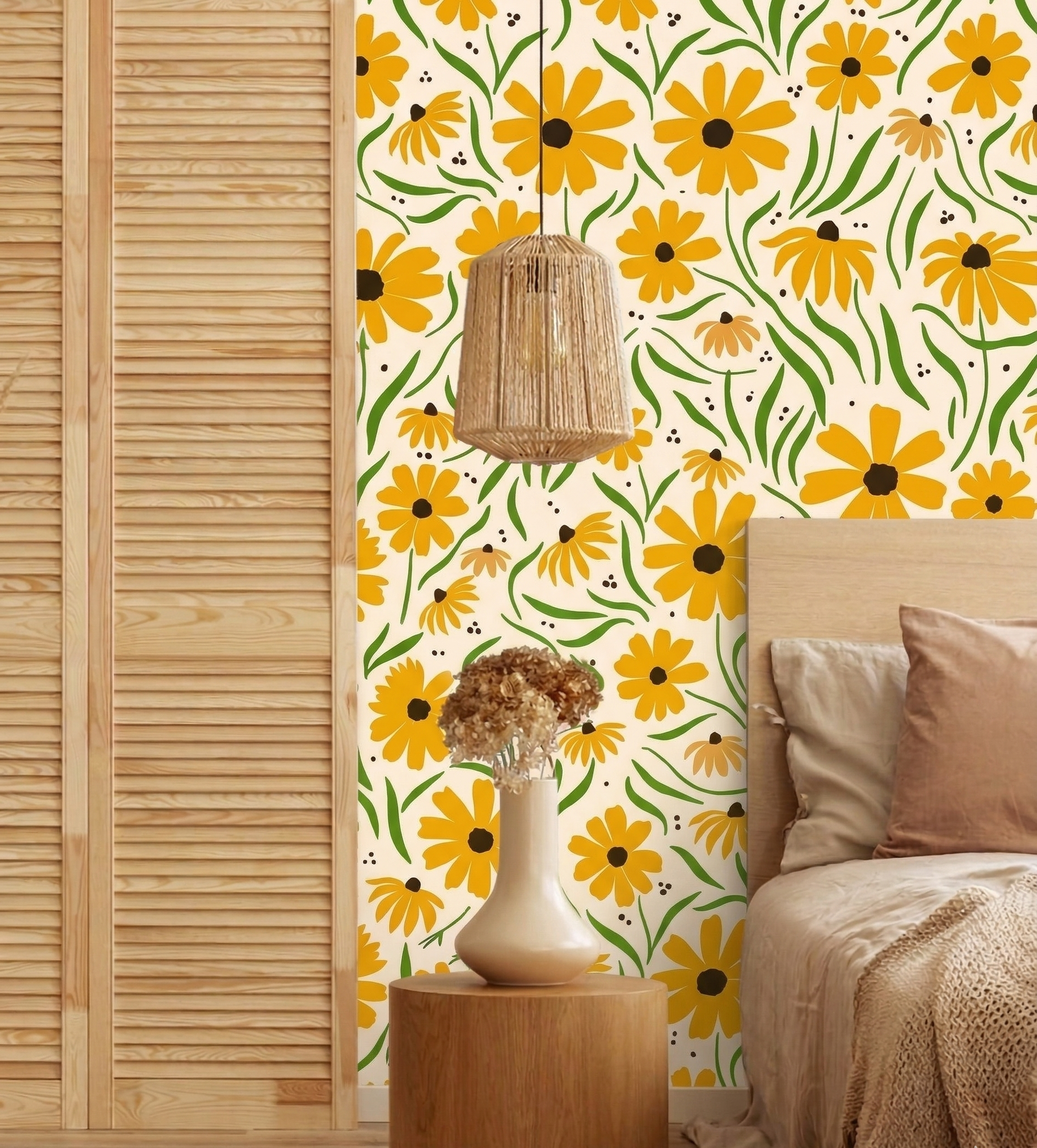 Cheerful Yellow Daisies