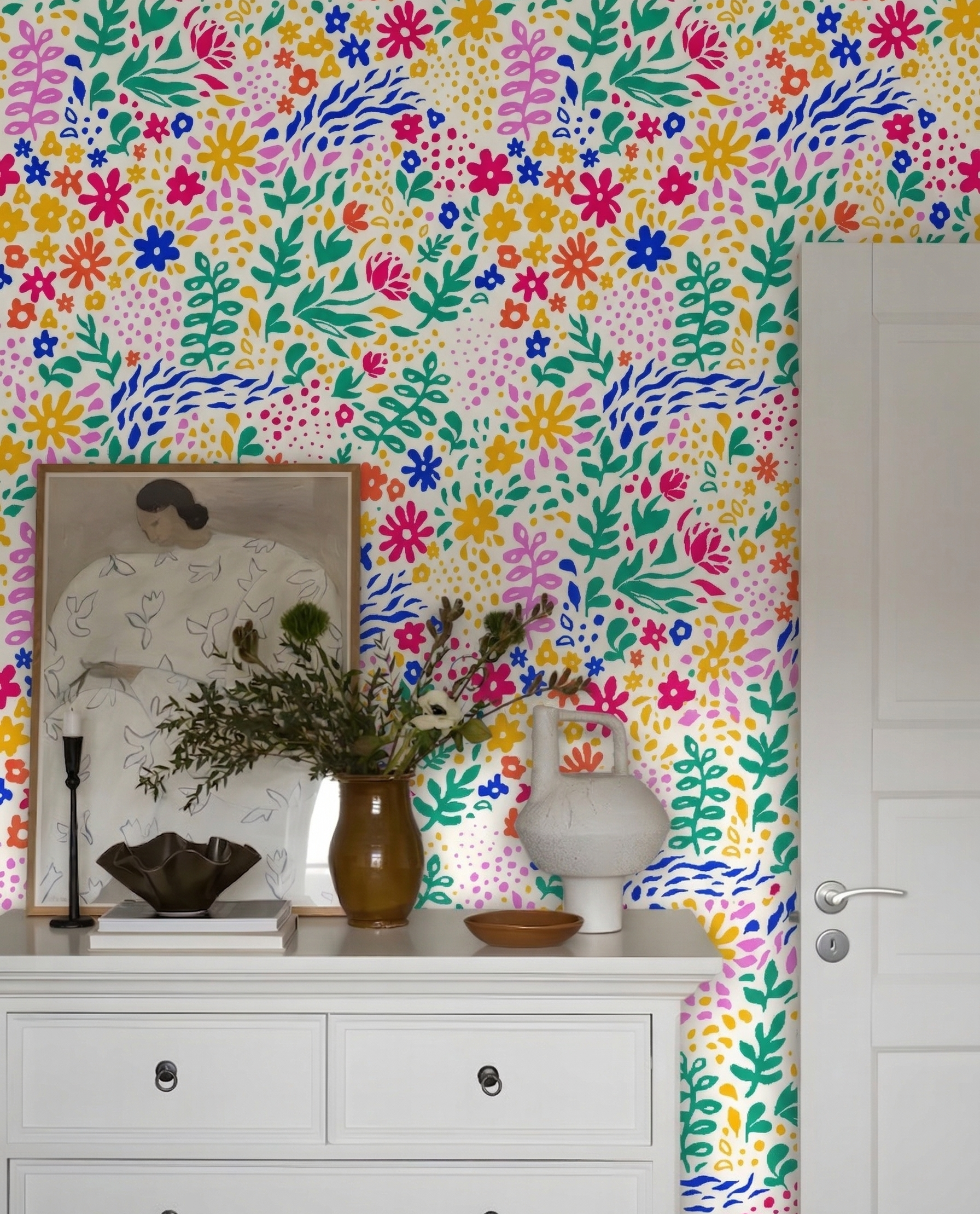 Colorful Hand Drawn Meadow