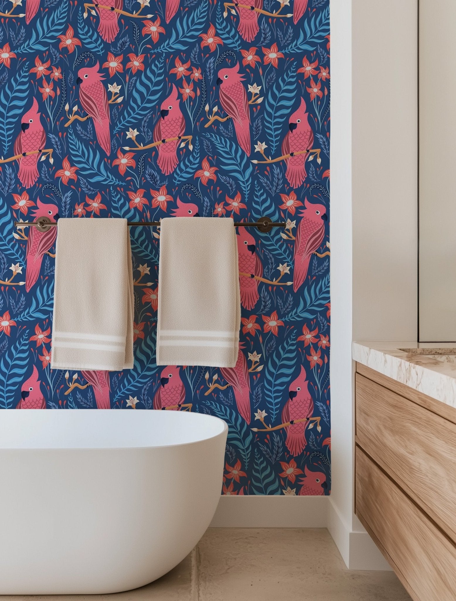 Curious Parrots - Tomono