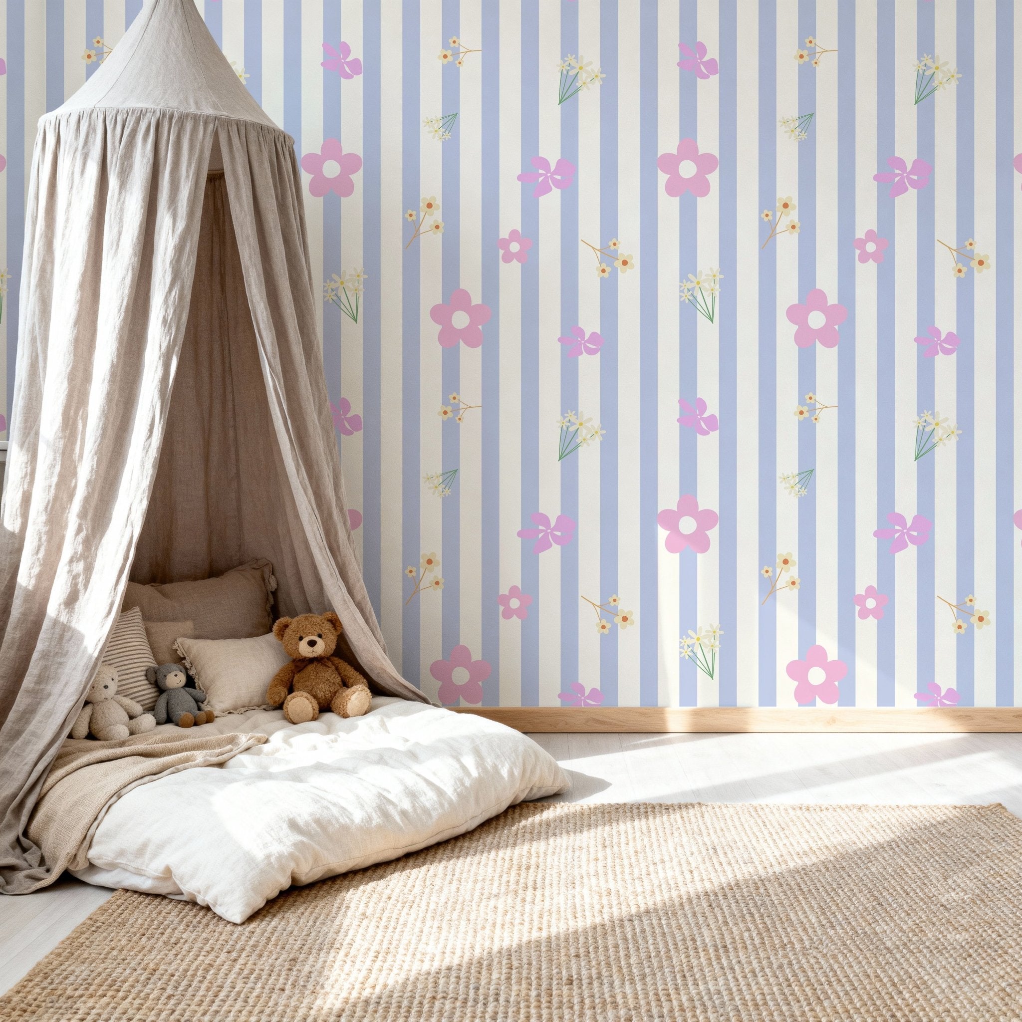 Cute Floral Seamless Pattern - Tomono