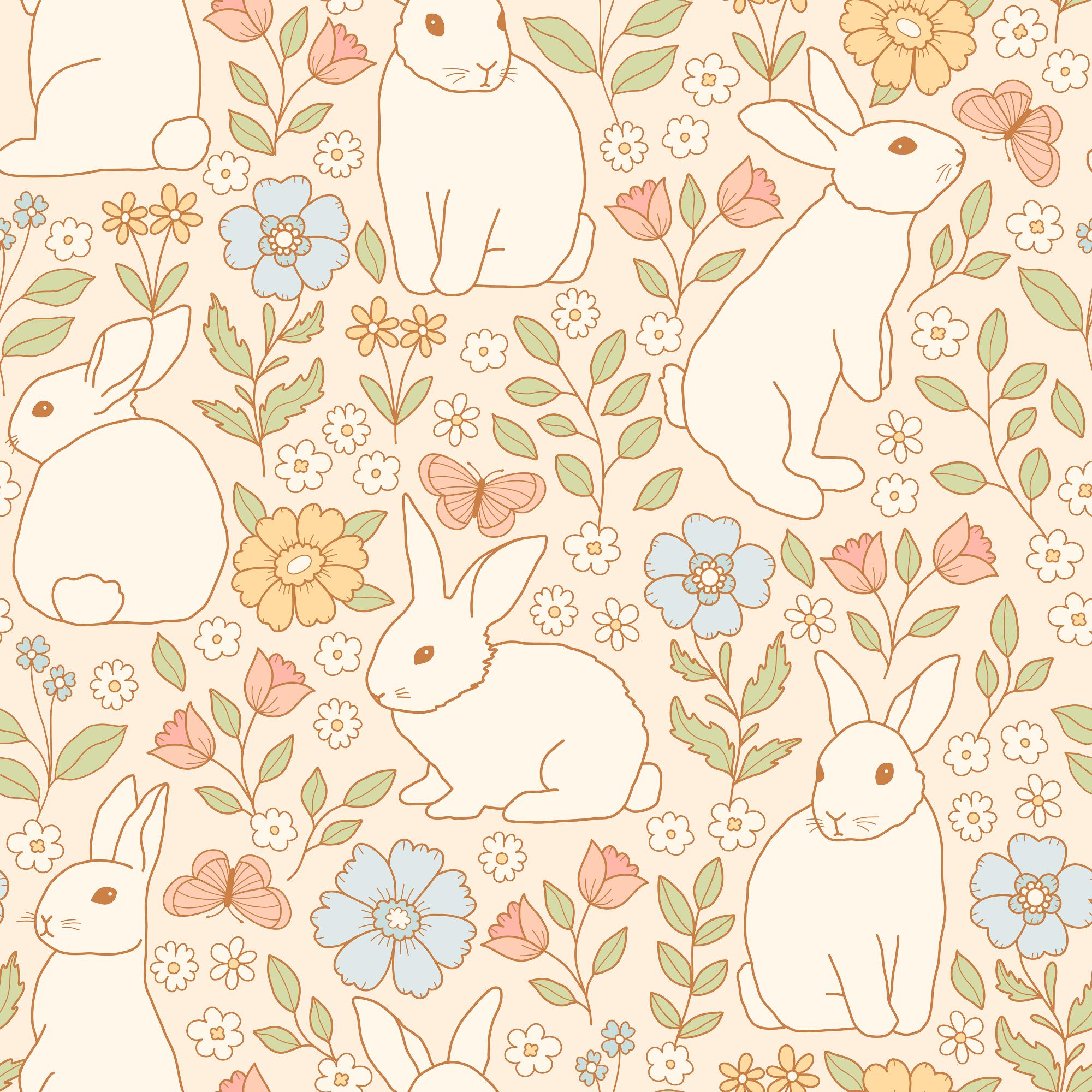 Cute Spring Bunnies - Tomono