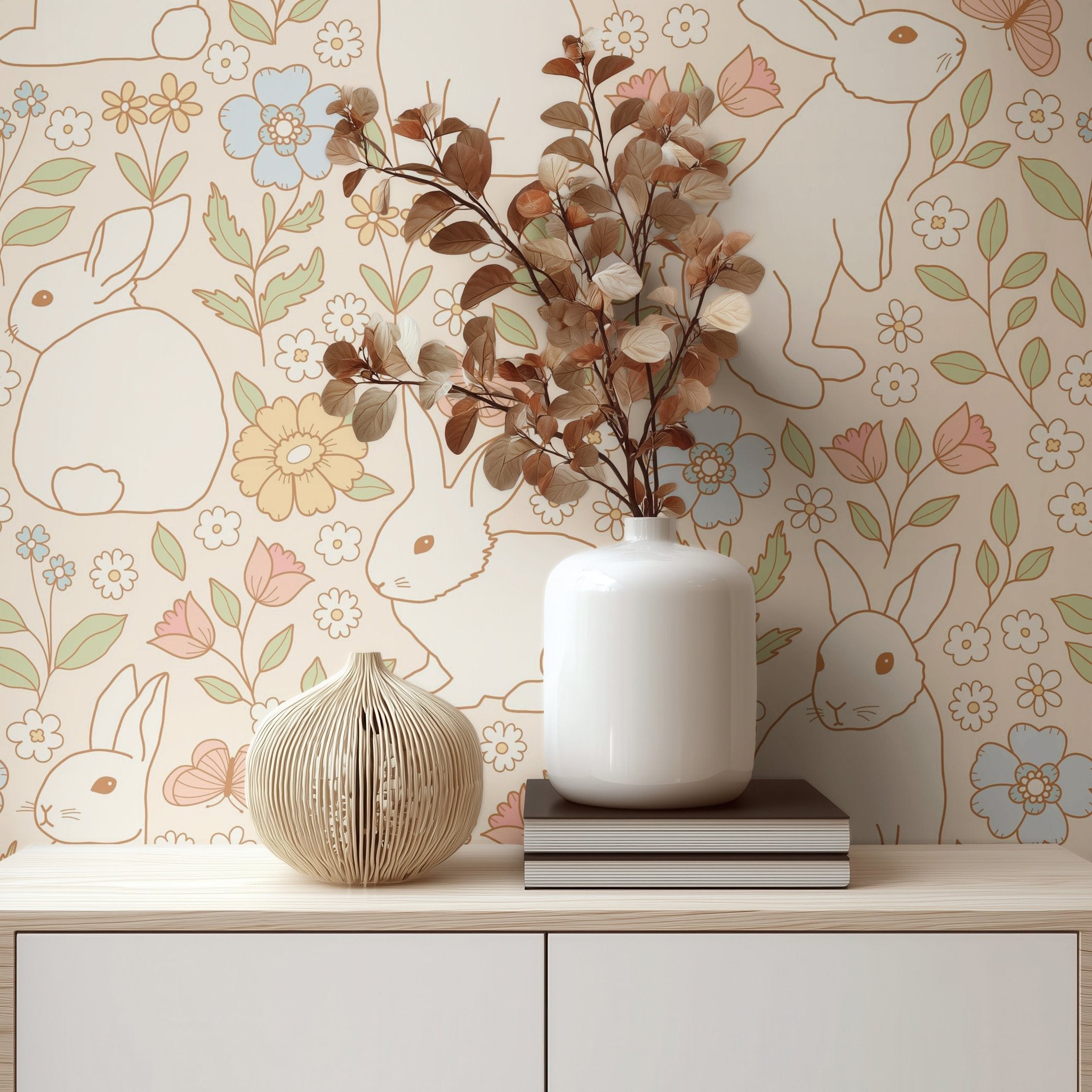 Cute Spring Bunnies - Tomono