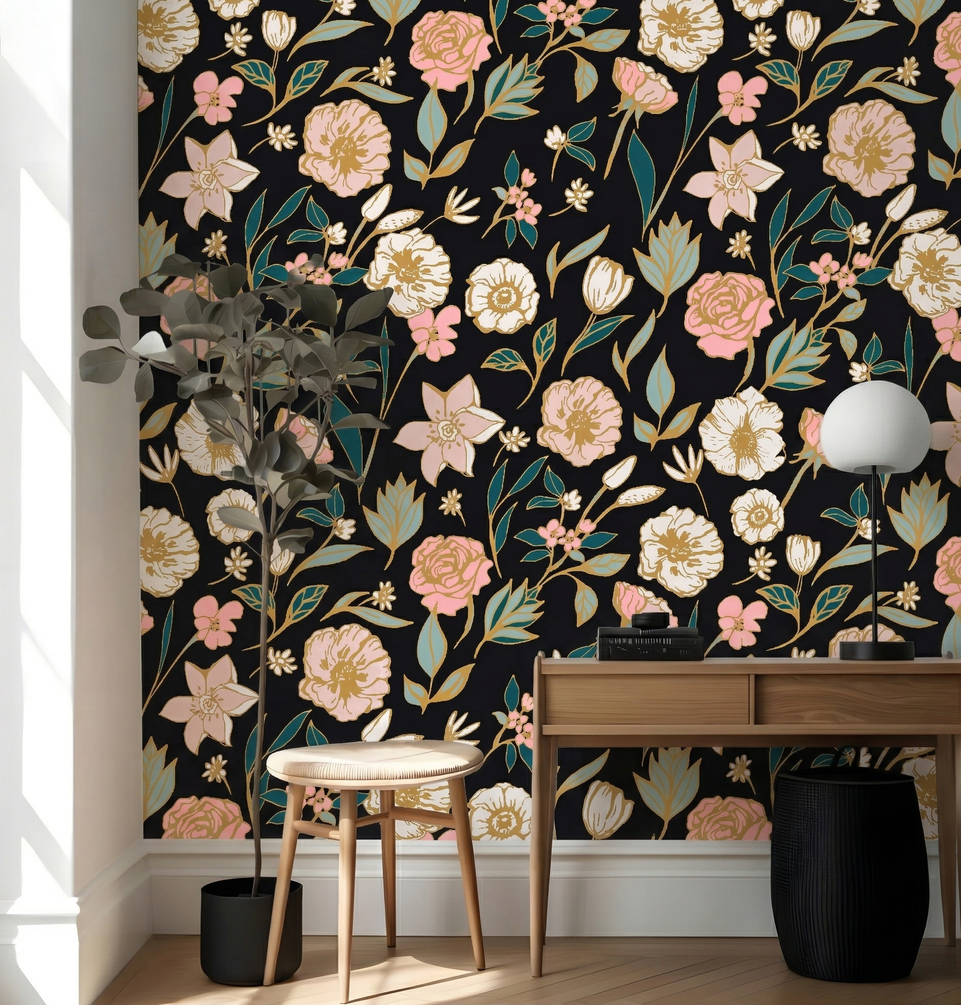 Dark Floral