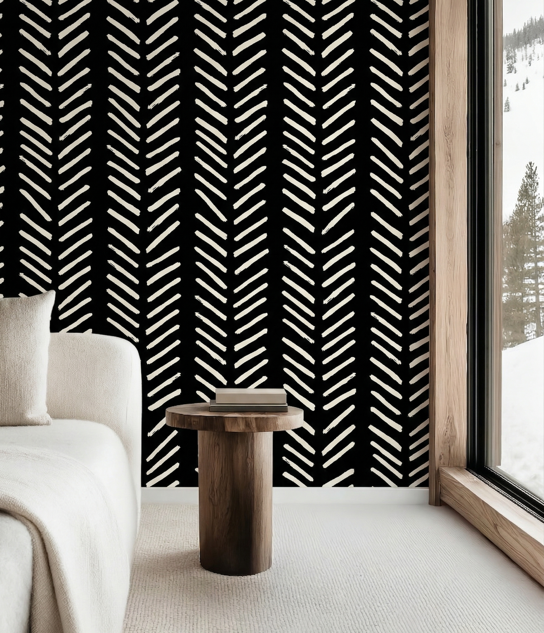 Dark Herringbone