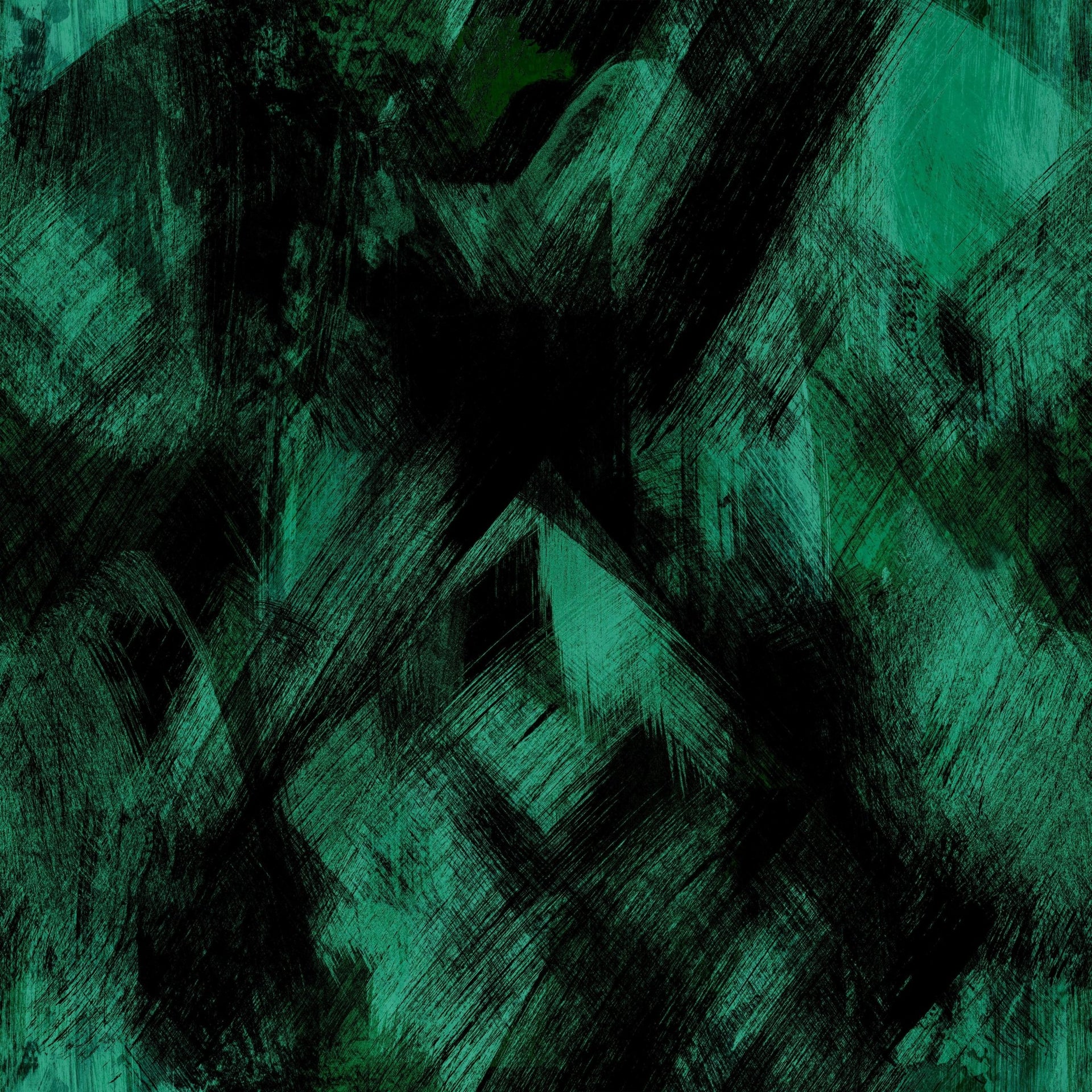 Dark Green Painted Texture - Tomono