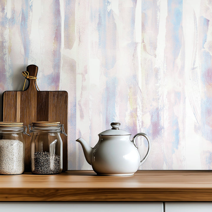 Delicate Watercolor Brushstrokes - Tomono