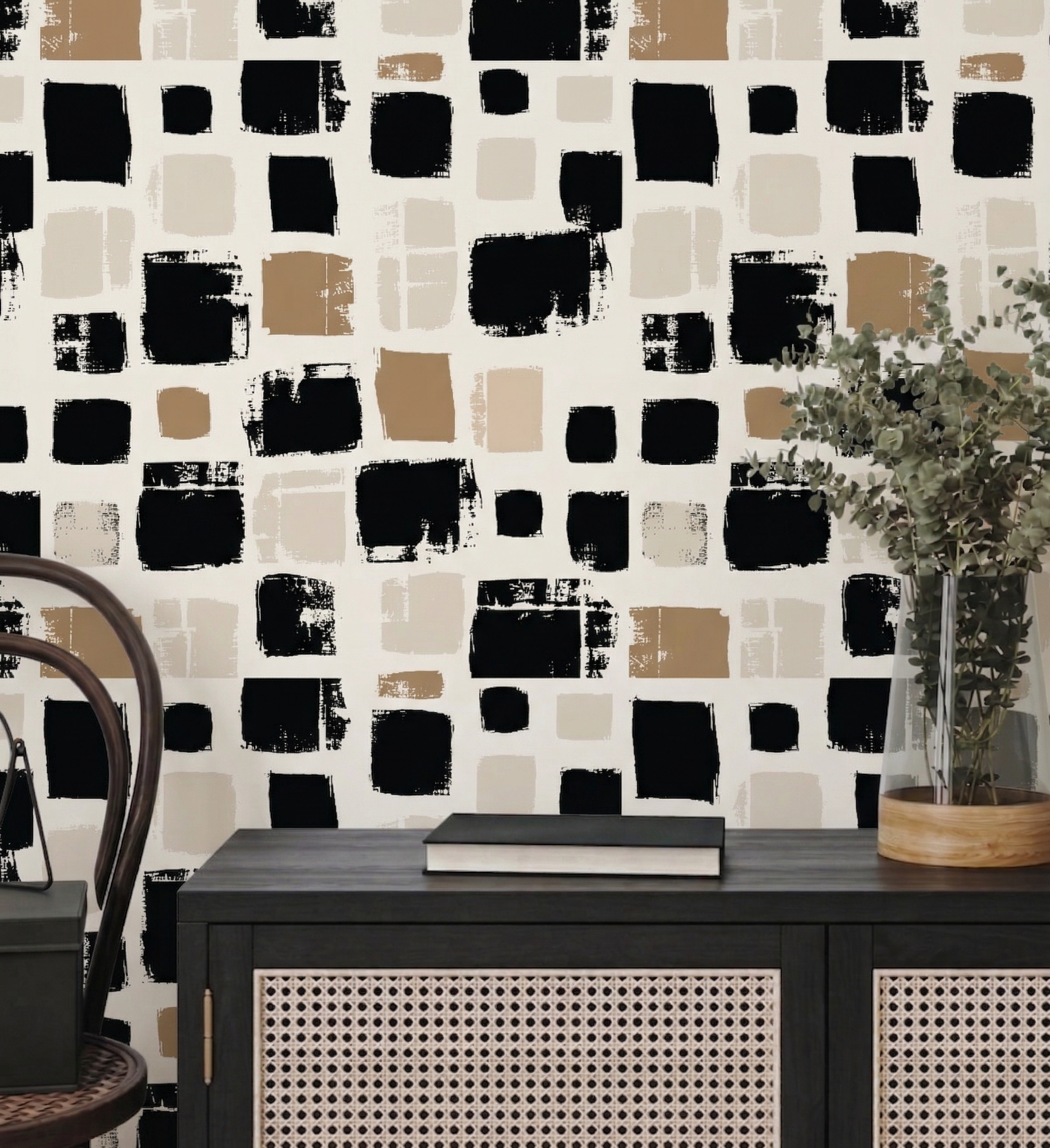 Earthy Painted Blocks