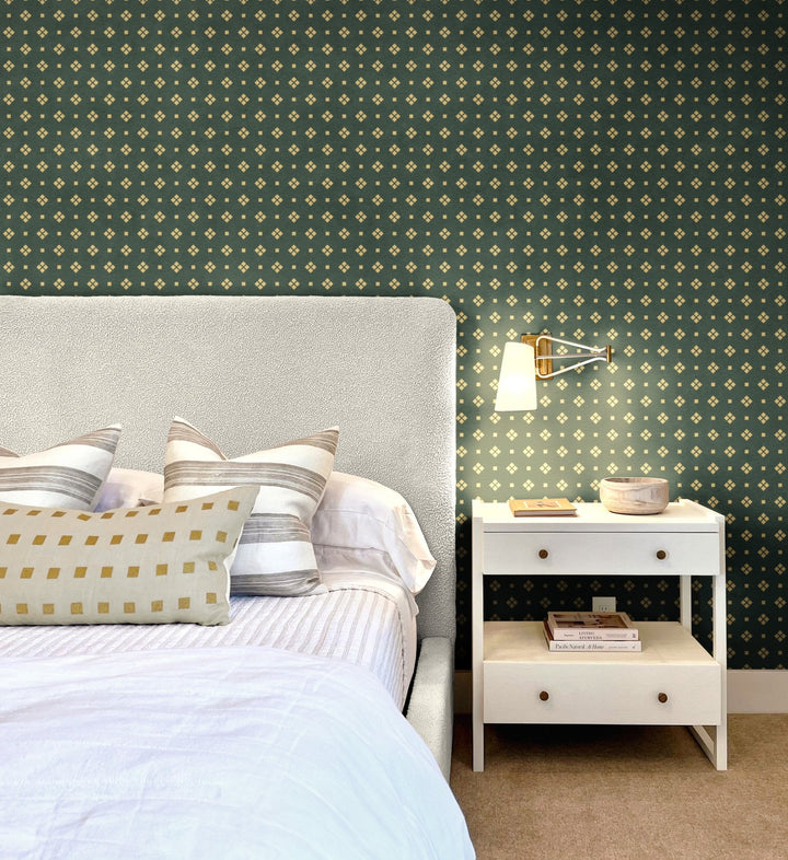 Emerald Diamond Grid - Tomono