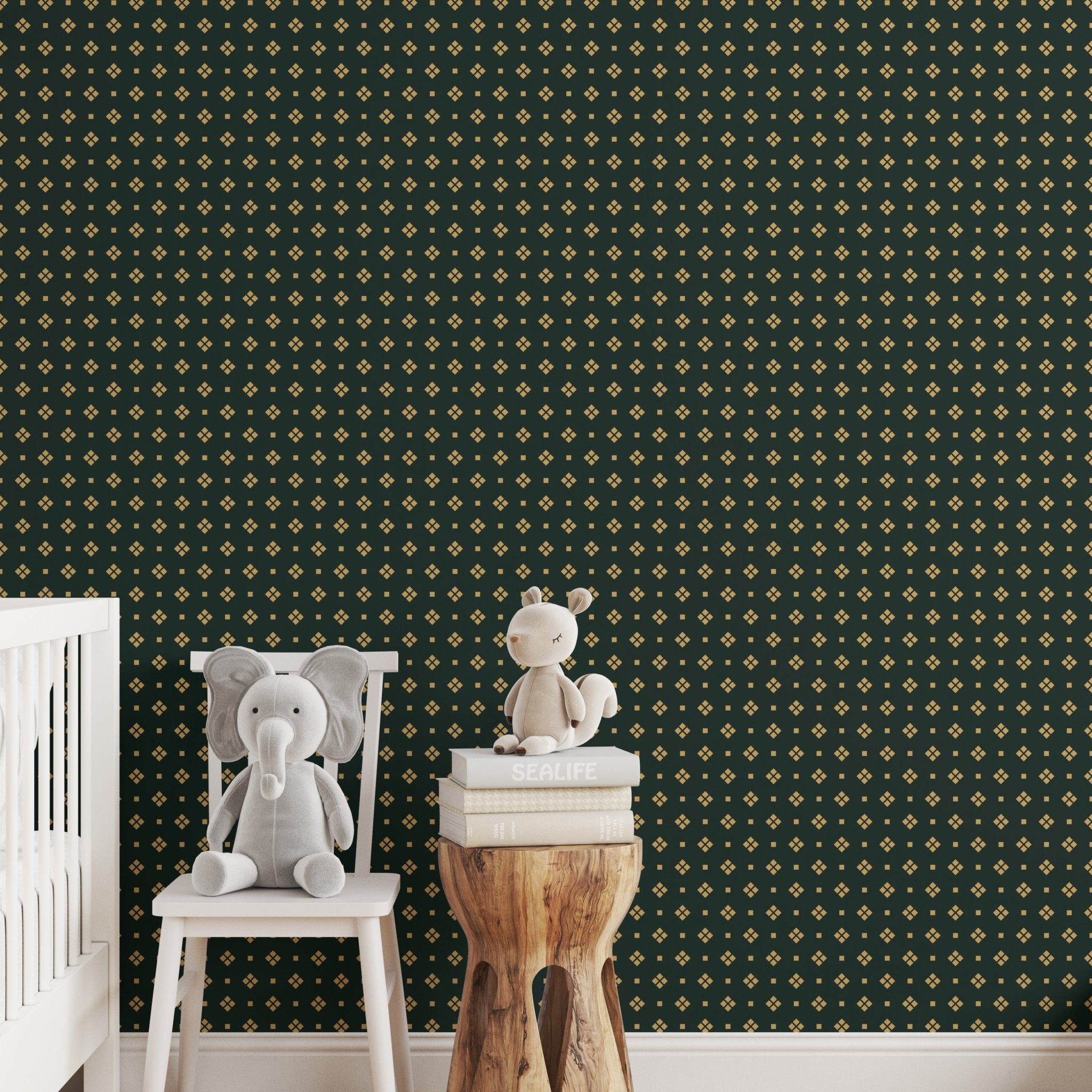 Emerald Diamond Grid - Tomono